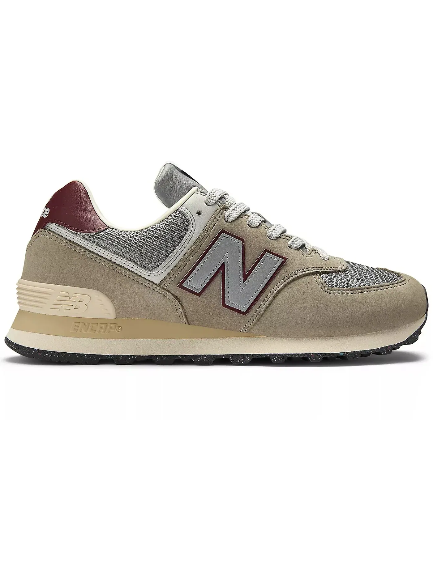 Мужские кроссовки Lifestyle New Balance 574 — изображение 1 из 1, бордовый