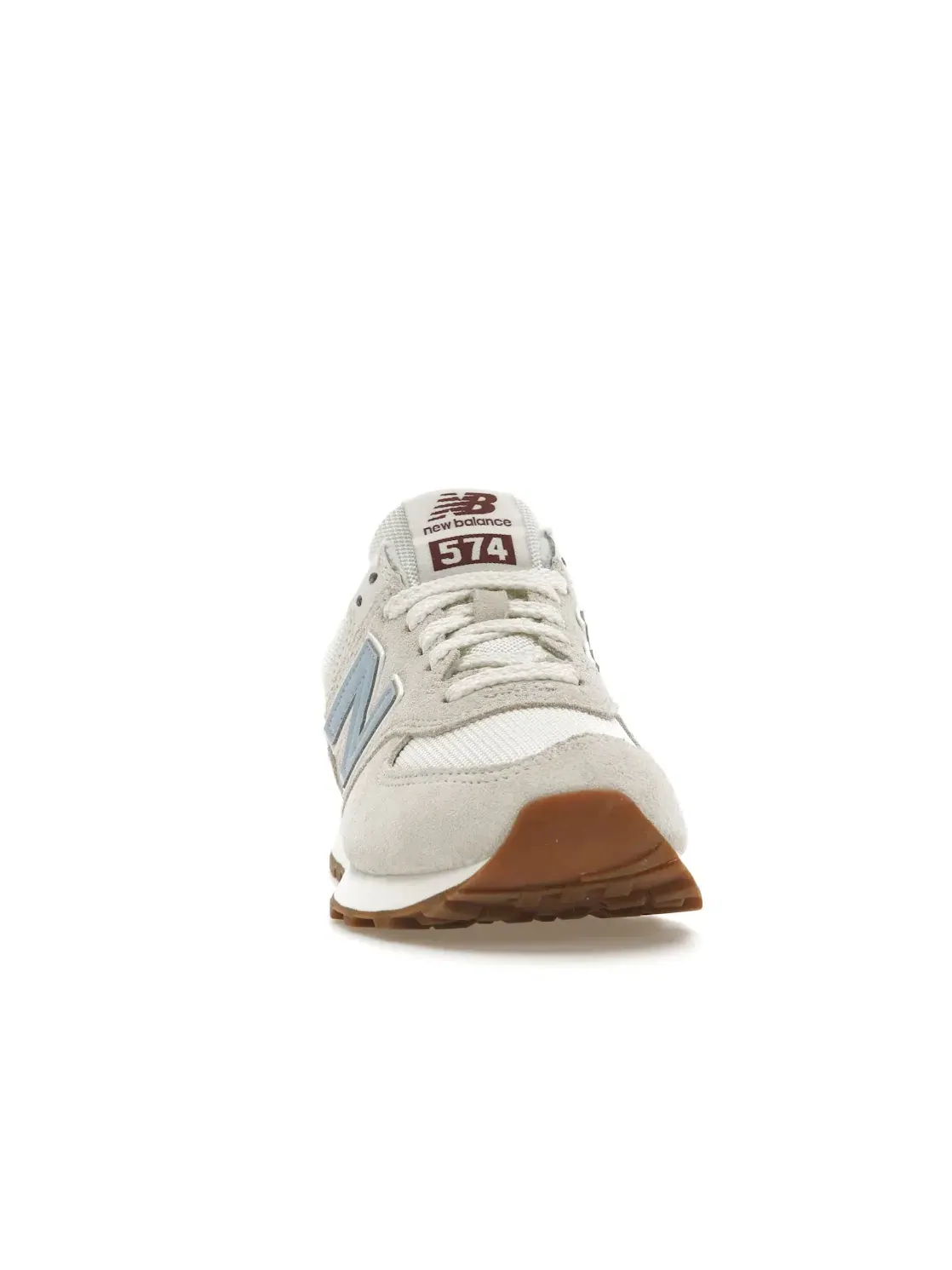 Женские кроссовки Lifestyle New Balance 574 — изображение 2 из 4, бежевый/розовый/синий