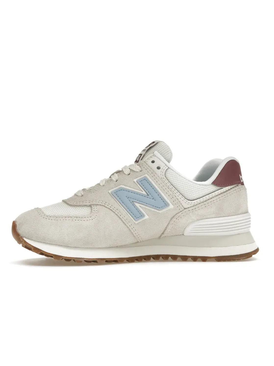 Женские кроссовки Lifestyle New Balance 574 — изображение 3 из 4, бежевый/розовый/синий