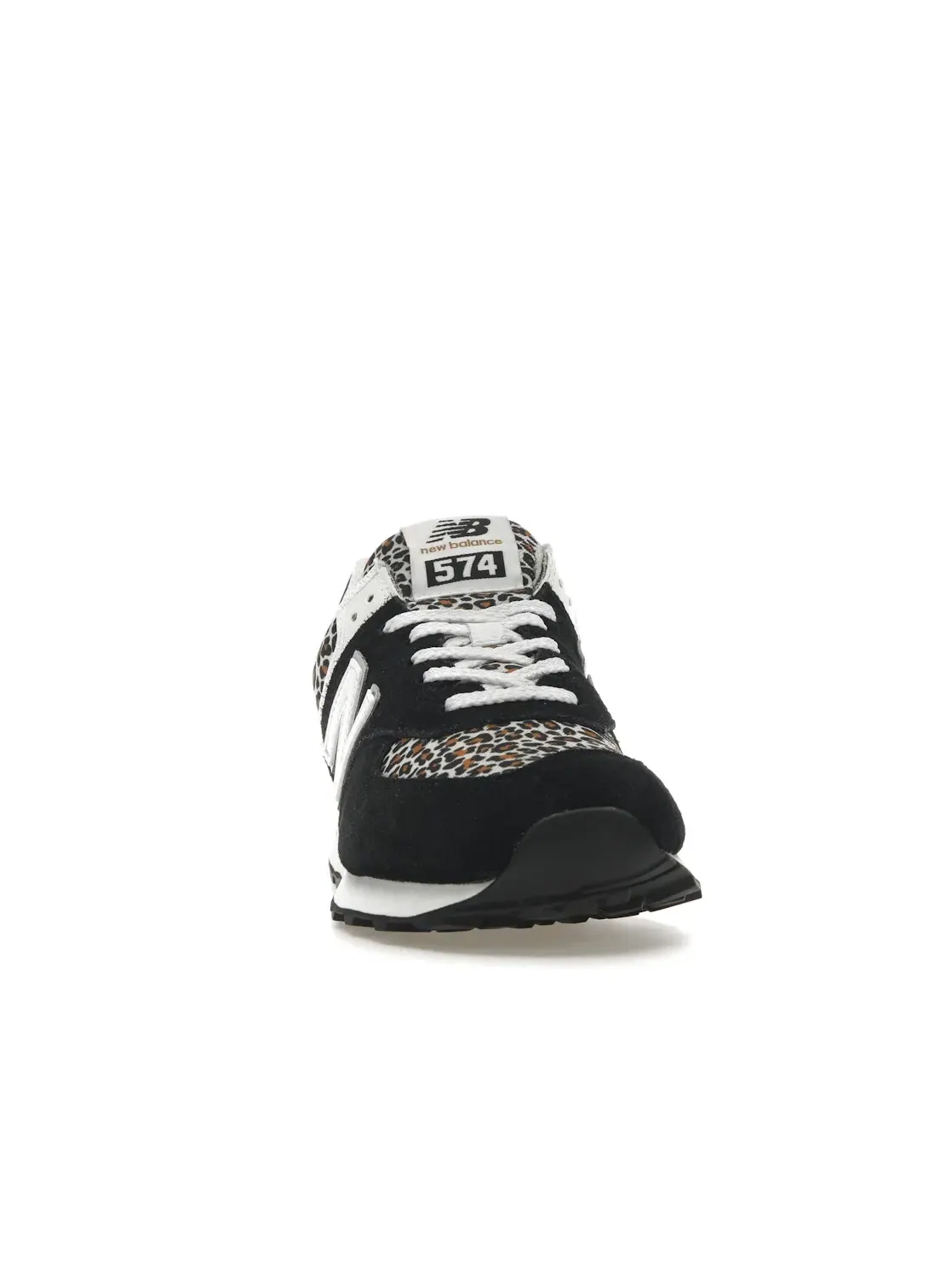 Женские кроссовки Lifestyle New Balance 574 — изображение 2 из 4, черный/бежевый