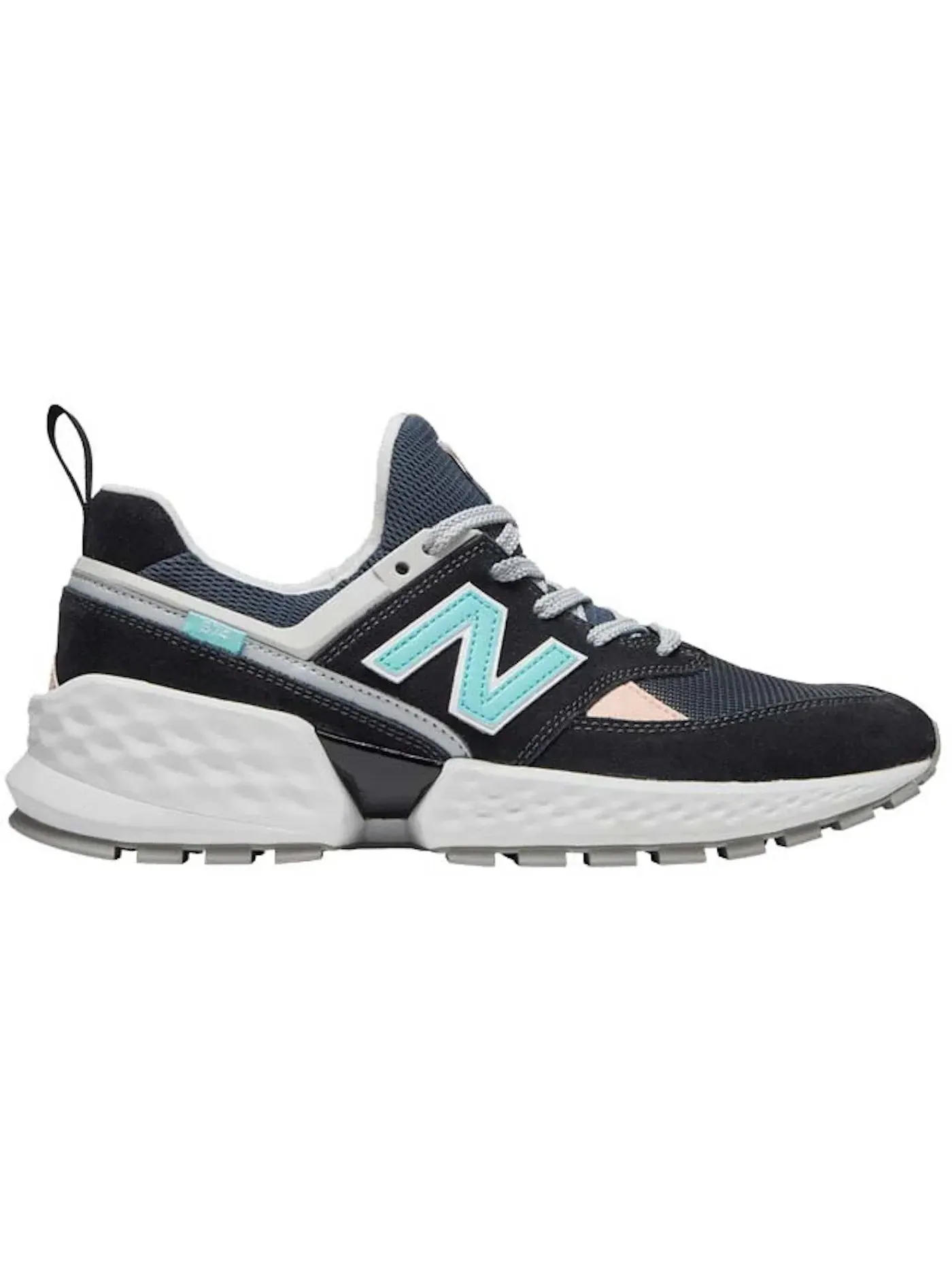 Мужские кроссовки Lifestyle New Balance 574 — изображение 1 из 1, черный/синий