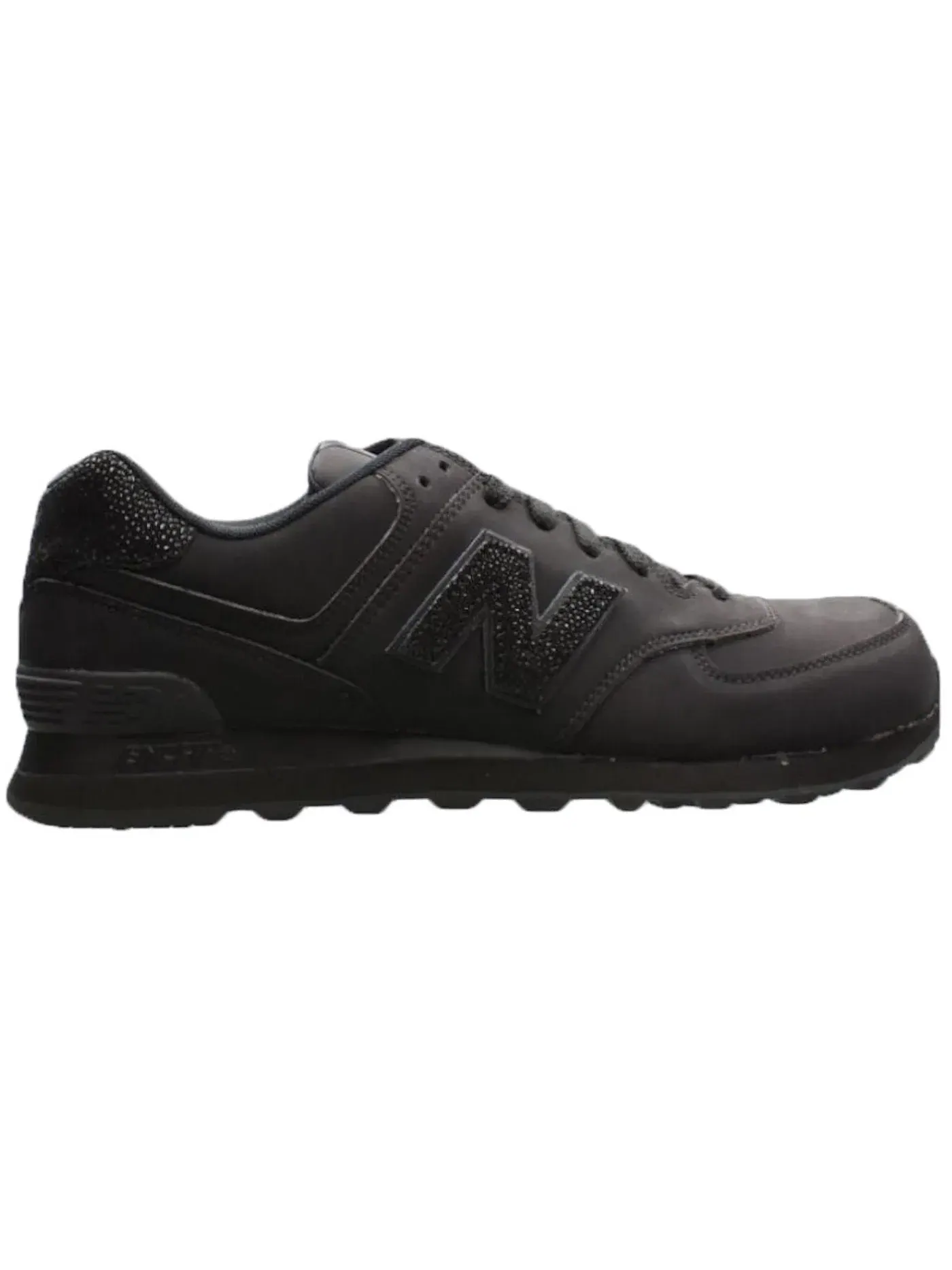 Мужские кроссовки для повседневной носки New Balance 574 — изображение 1 из 1, черный/черный