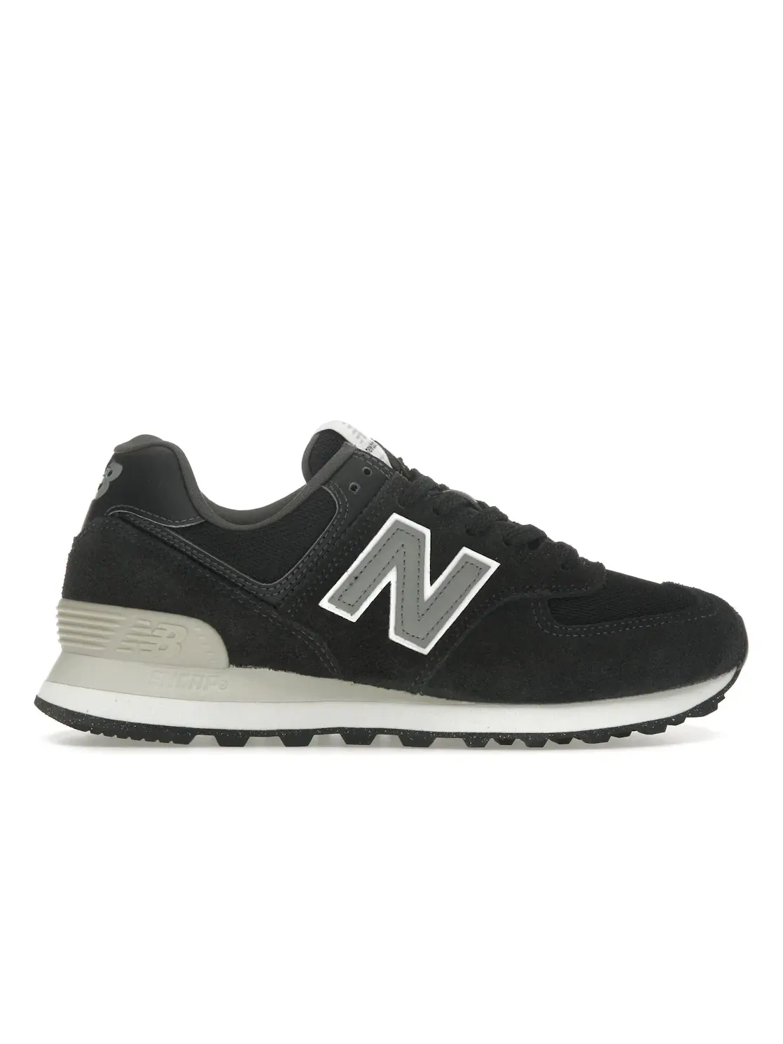 Мужские кроссовки Lifestyle New Balance 574 — изображение 1 из 4, черный/черный/серый