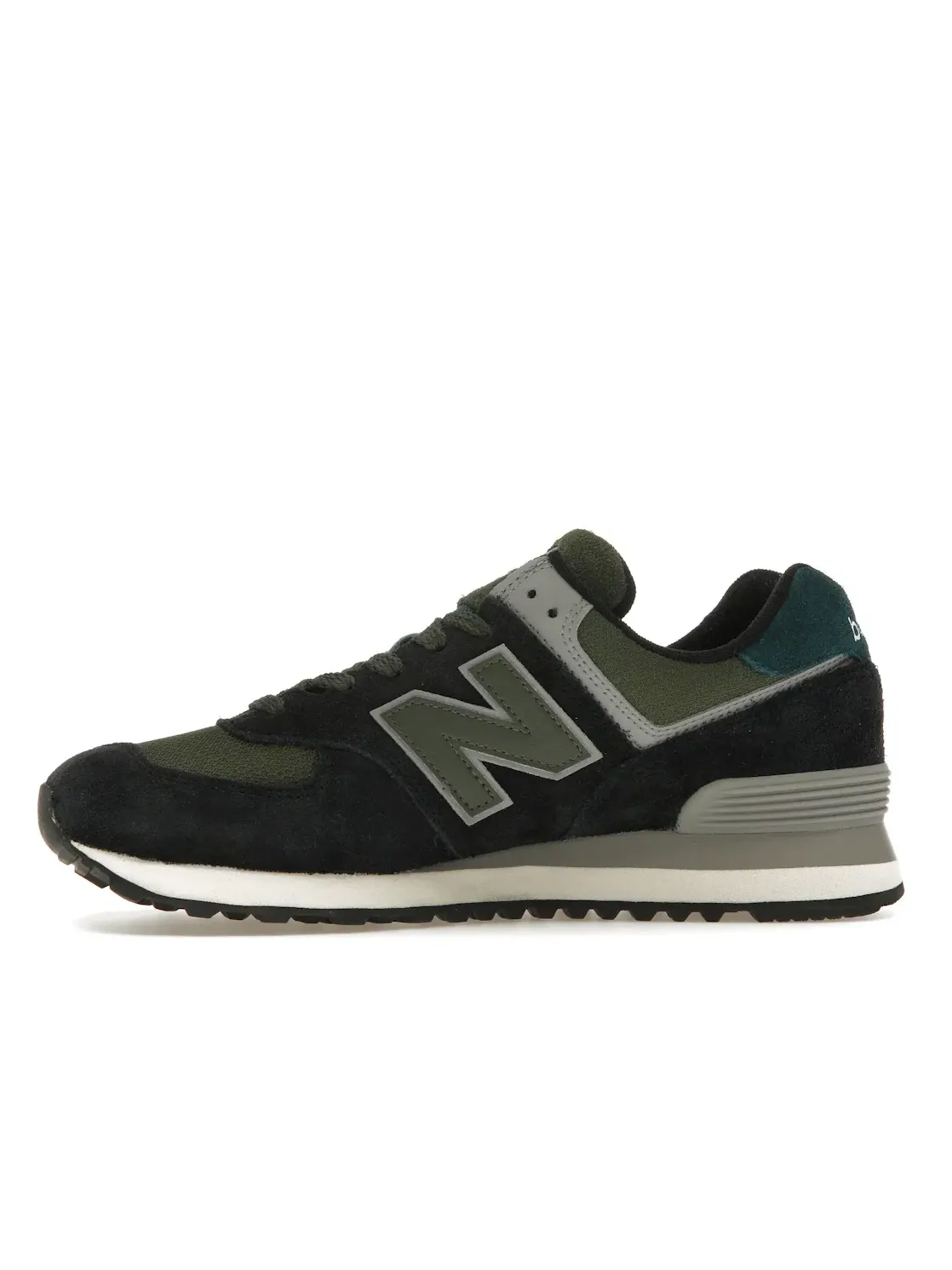 Мужские кроссовки Lifestyle New Balance 574 — изображение 3 из 4, черный оливковый