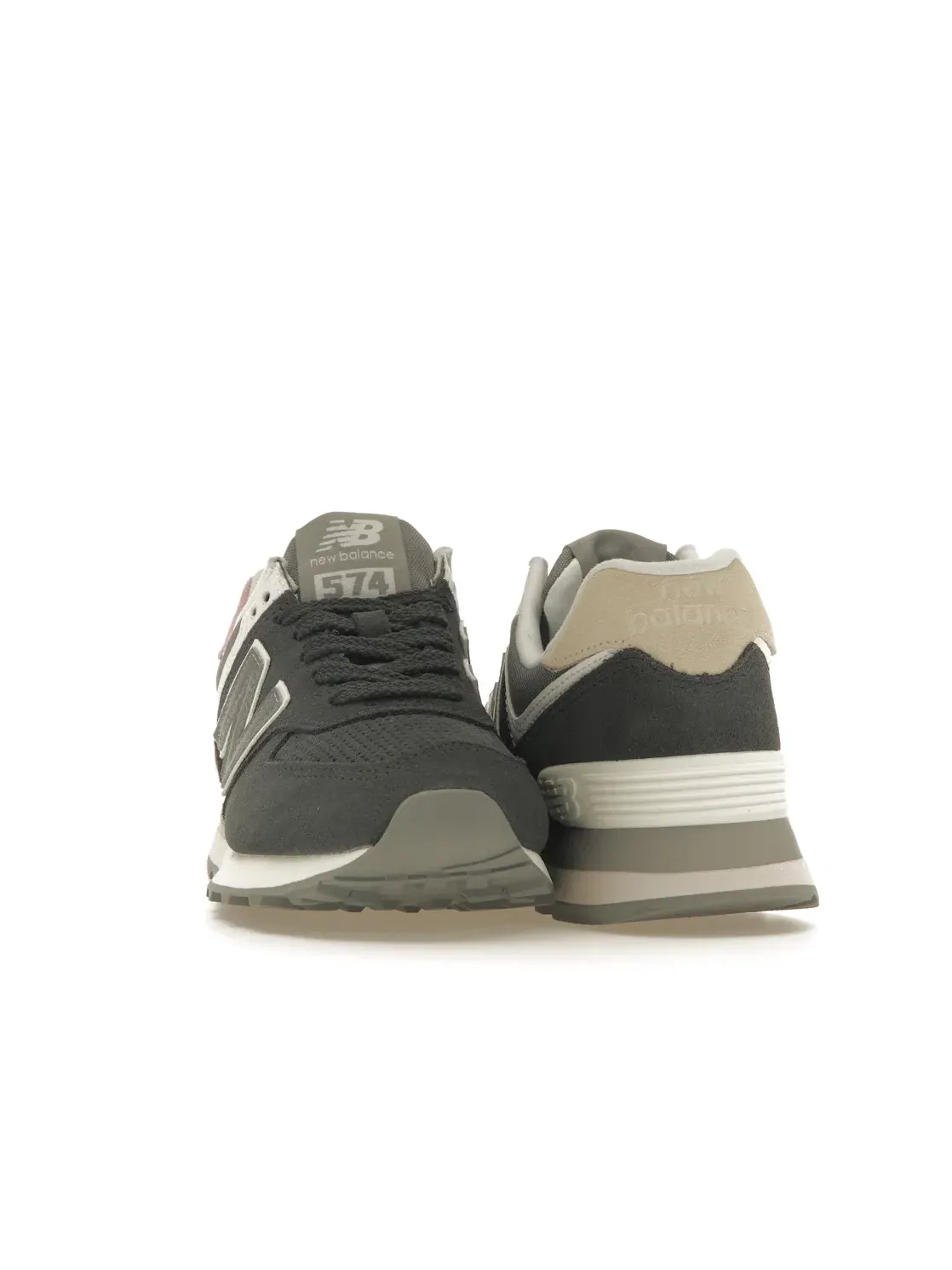 Мужские кроссовки Lifestyle New Balance 574 — изображение 2 из 4, черный/розовый