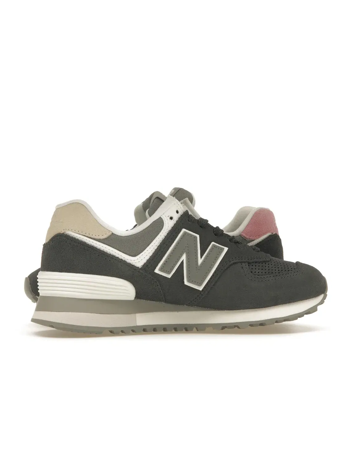 Мужские кроссовки Lifestyle New Balance 574 — изображение 3 из 4, черный/розовый