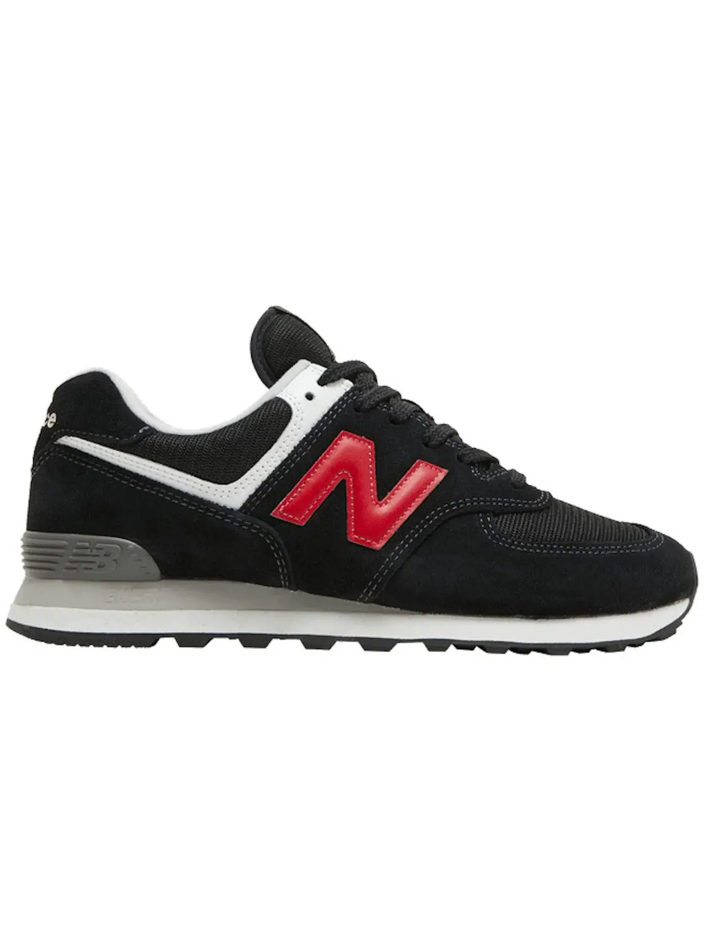 Мужские кроссовки Lifestyle New Balance 574 — изображение 1 из 1, черный/красный