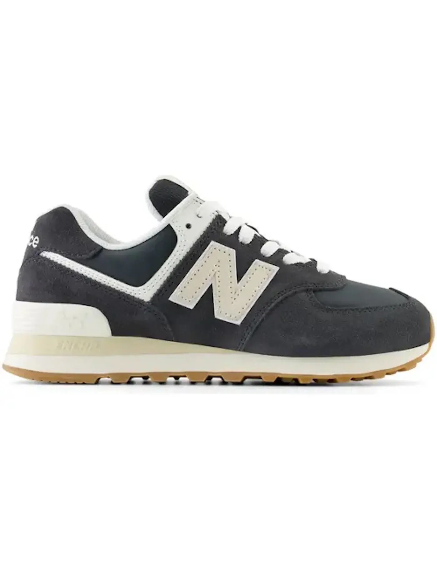 Женские кроссовки Lifestyle New Balance 574 — изображение 1 из 1, черный/песочный