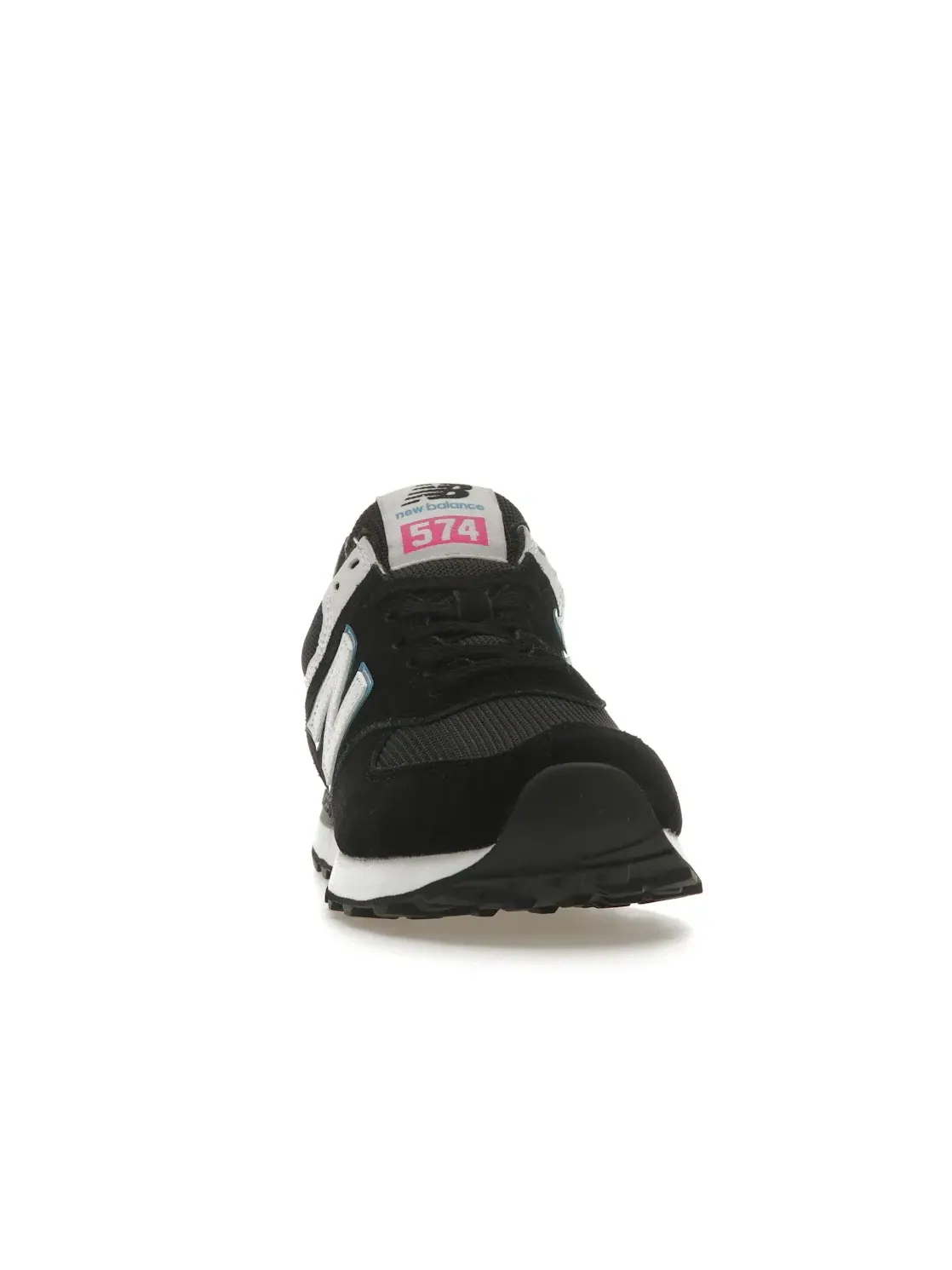 Женские кроссовки Lifestyle New Balance 574 — изображение 2 из 4, черный розовый