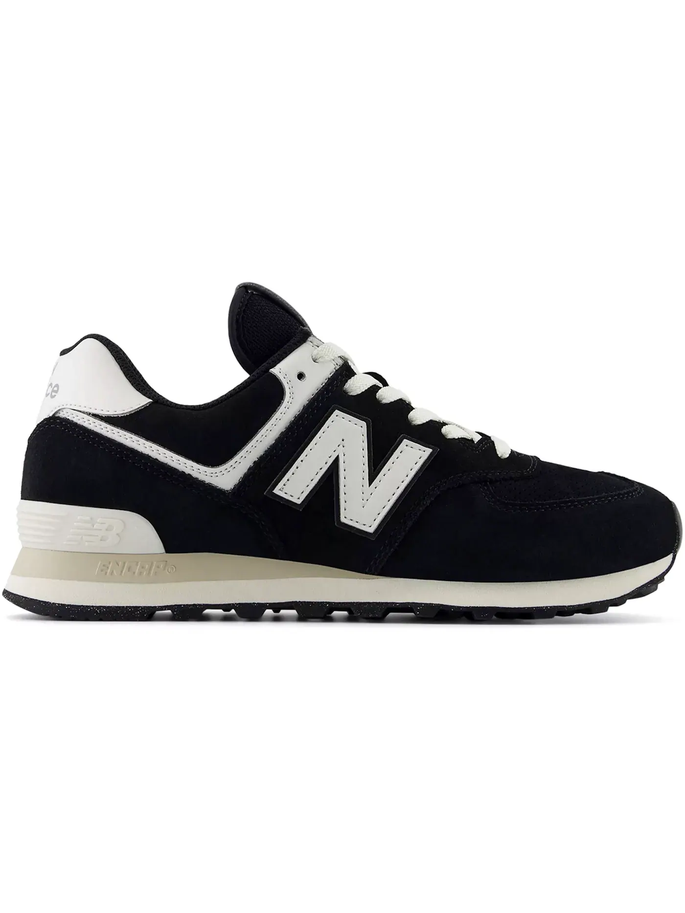 Мужские кроссовки Lifestyle New Balance 574 — изображение 1 из 1, черный/белый