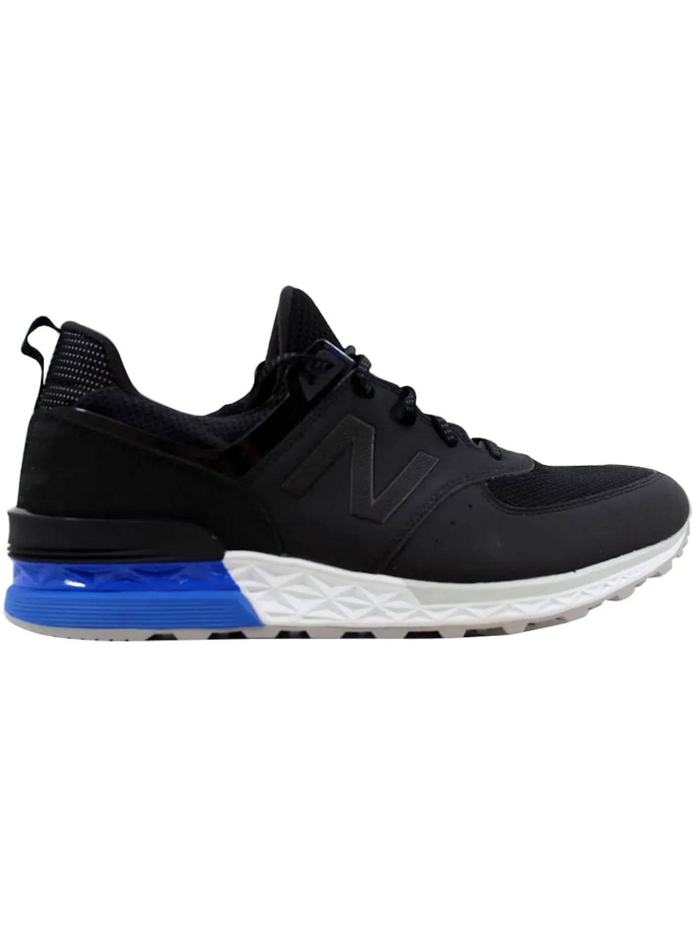 Мужские кроссовки Lifestyle New Balance 574 — изображение 1 из 1, черный/белый-синий