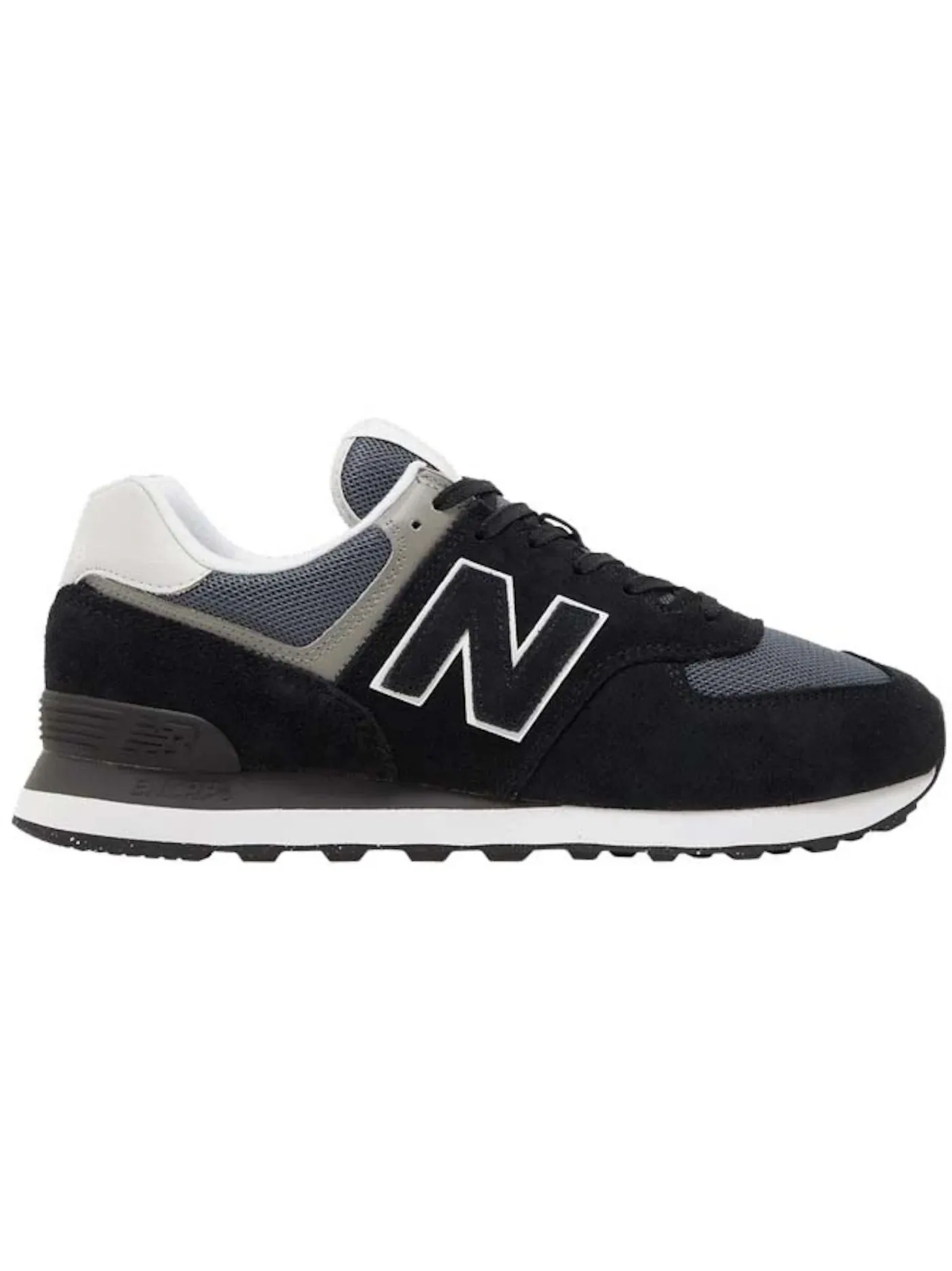 Мужские кроссовки Lifestyle New Balance 574 — изображение 1 из 1, черный/белый