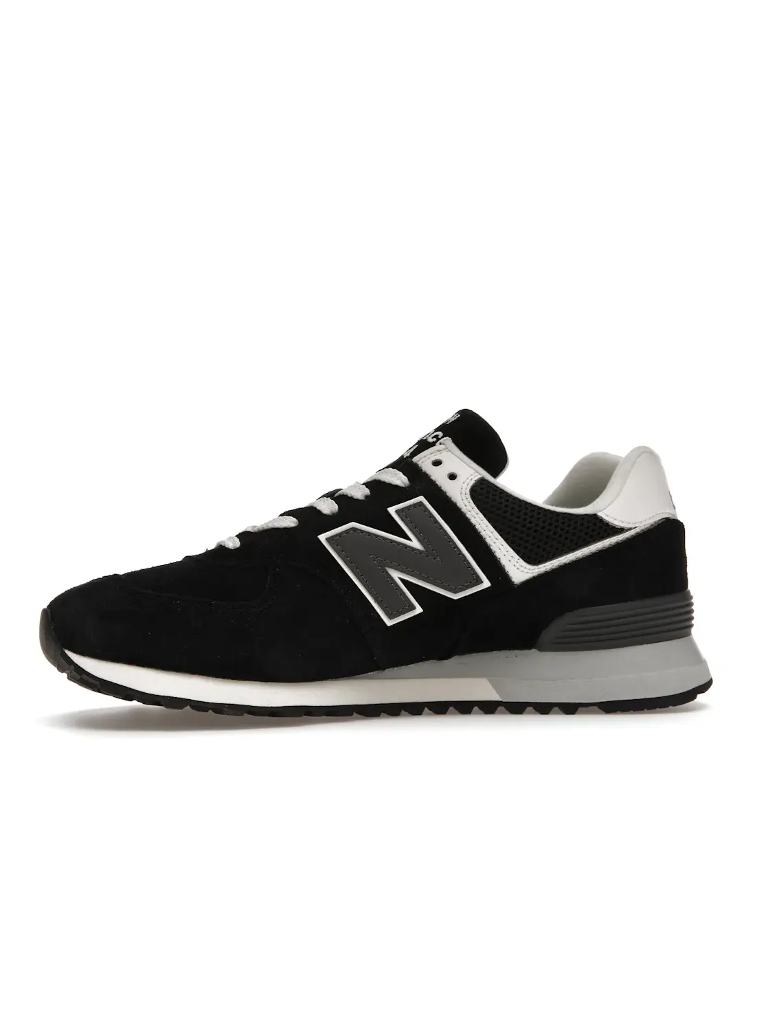 Мужские кроссовки Lifestyle New Balance 574 — изображение 3 из 4, черный/белый/серый