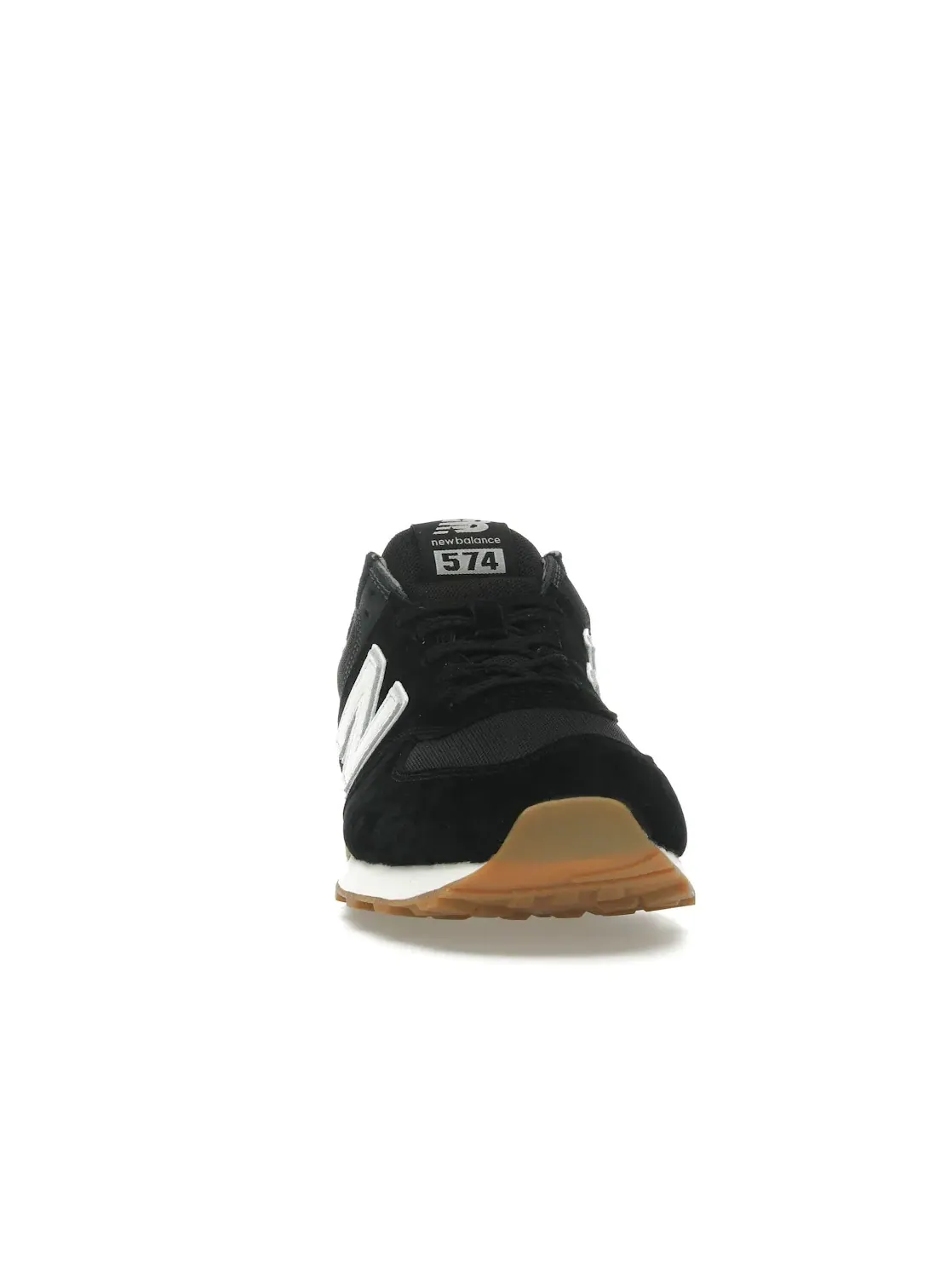 Мужские кроссовки для повседневной носки New Balance 574 — изображение 2 из 4, черный/белый