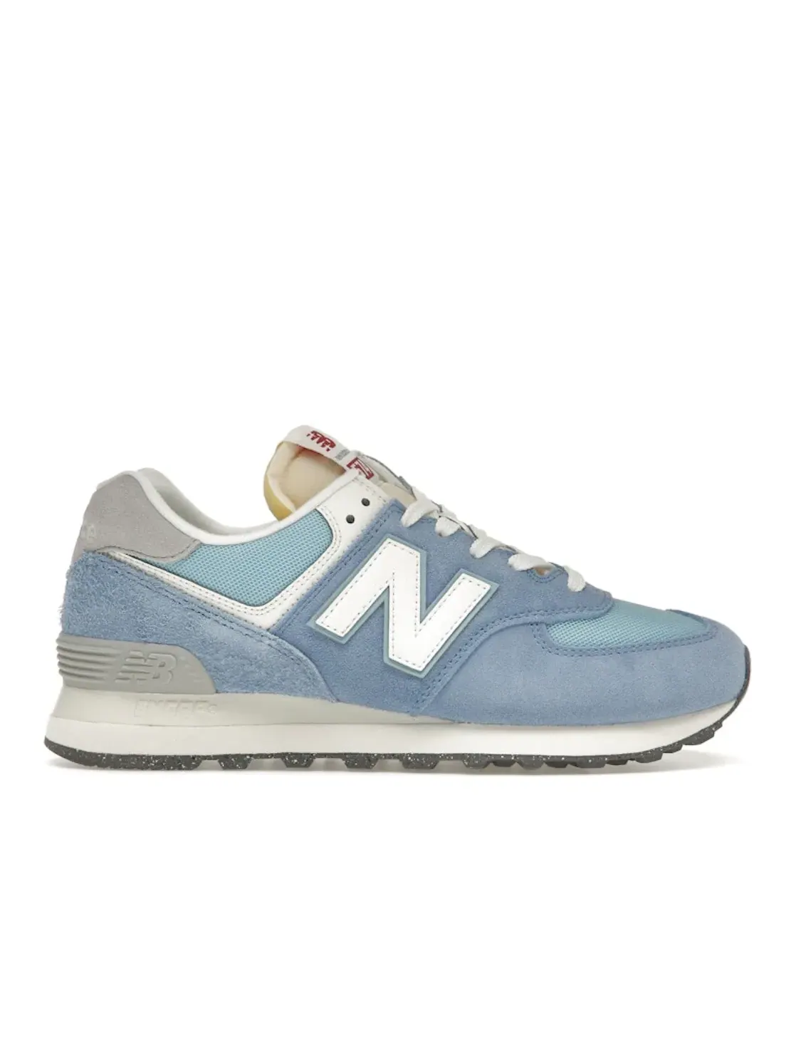Мужские кроссовки с замшевым верхом New Balance 574 — изображение 1 из 4, синий