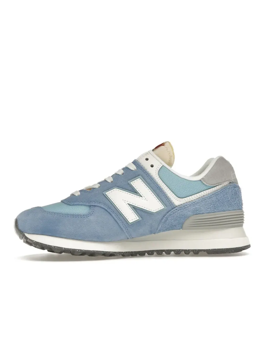 Мужские кроссовки с замшевым верхом New Balance 574 — изображение 3 из 4, синий