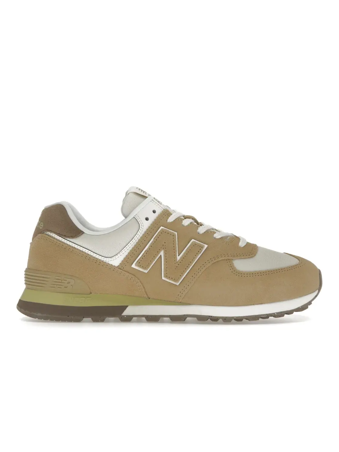 Мужские кроссовки Lifestyle New Balance 574 — изображение 1 из 4, белый