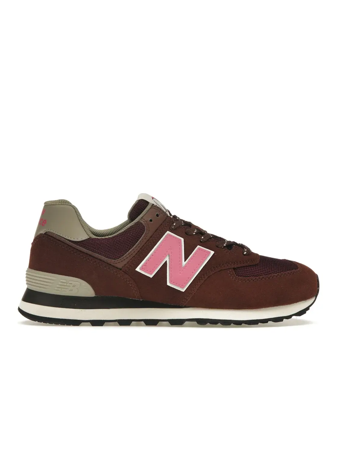Мужские кроссовки Lifestyle New Balance 574 — изображение 1 из 4, коричневый/розовый