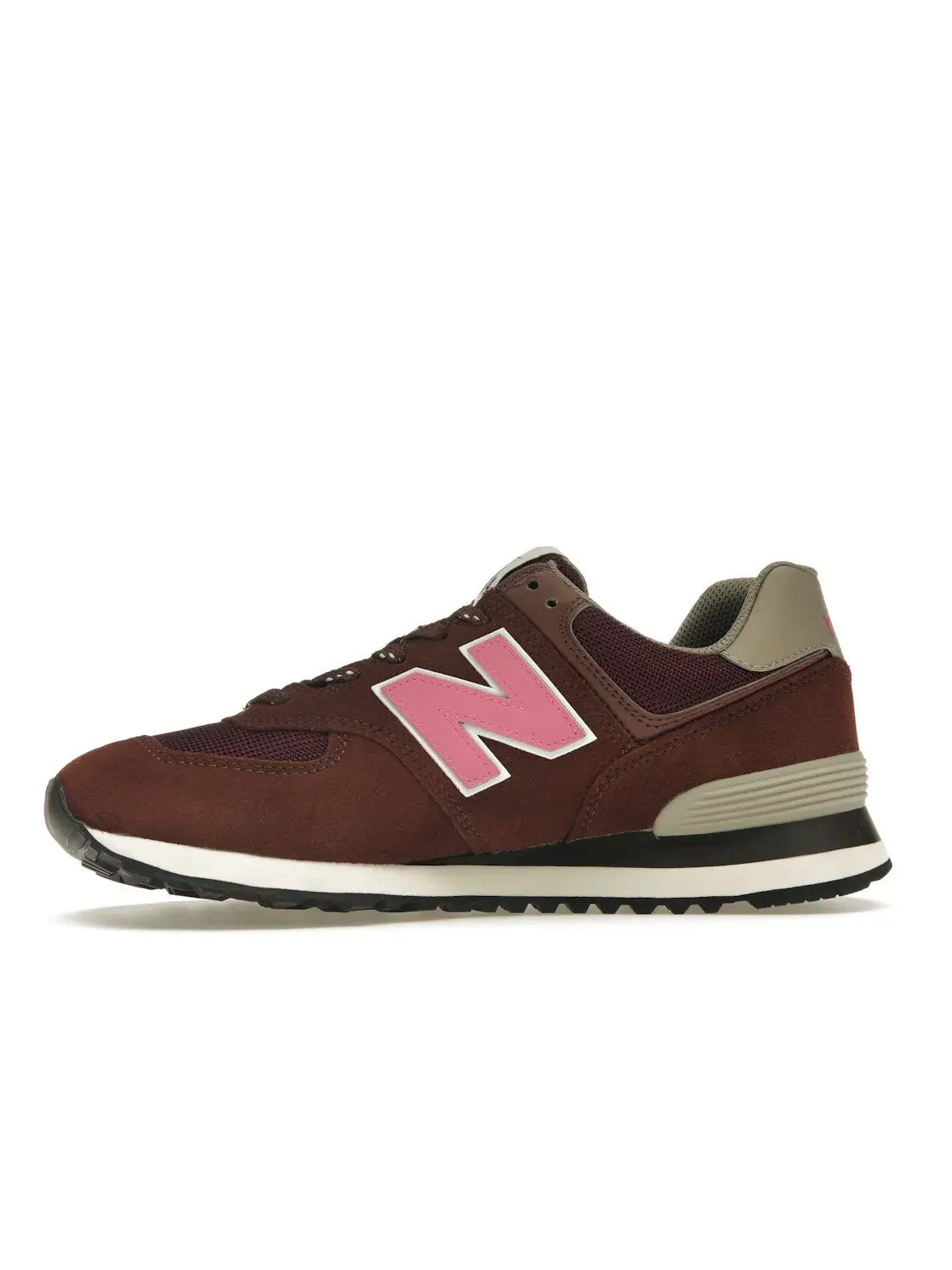 Мужские кроссовки Lifestyle New Balance 574 — изображение 3 из 4, коричневый/розовый