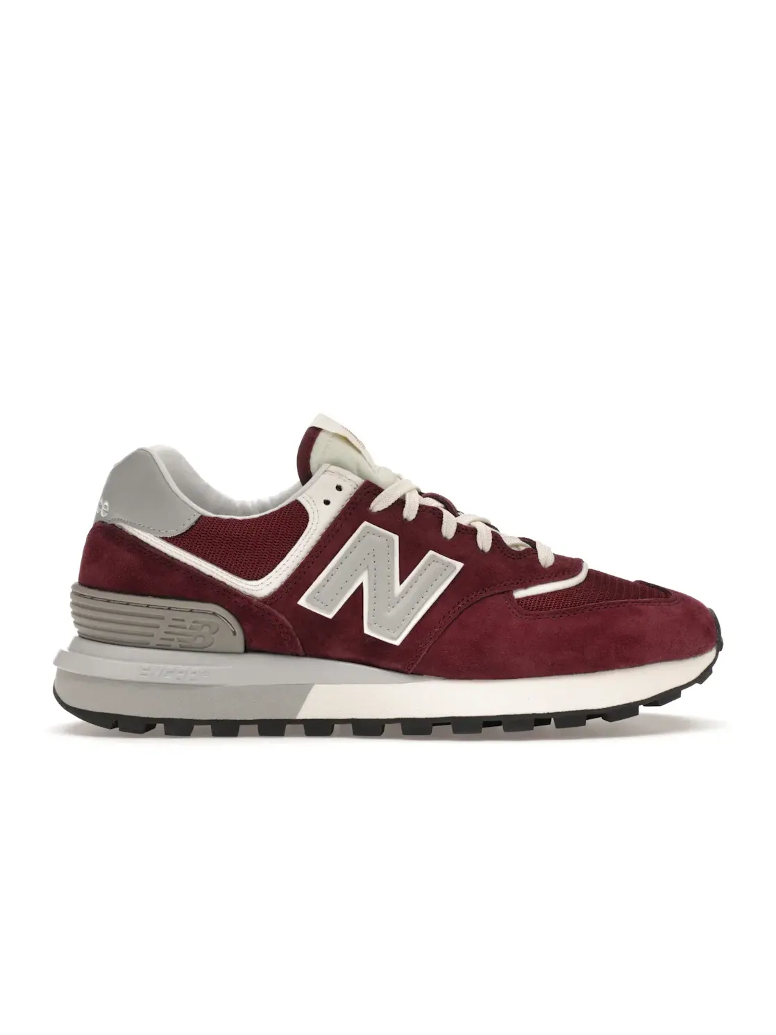 Унисекс кроссовки Lifestyle New Balance 574 — изображение 1 из 4, бордовый серебристый