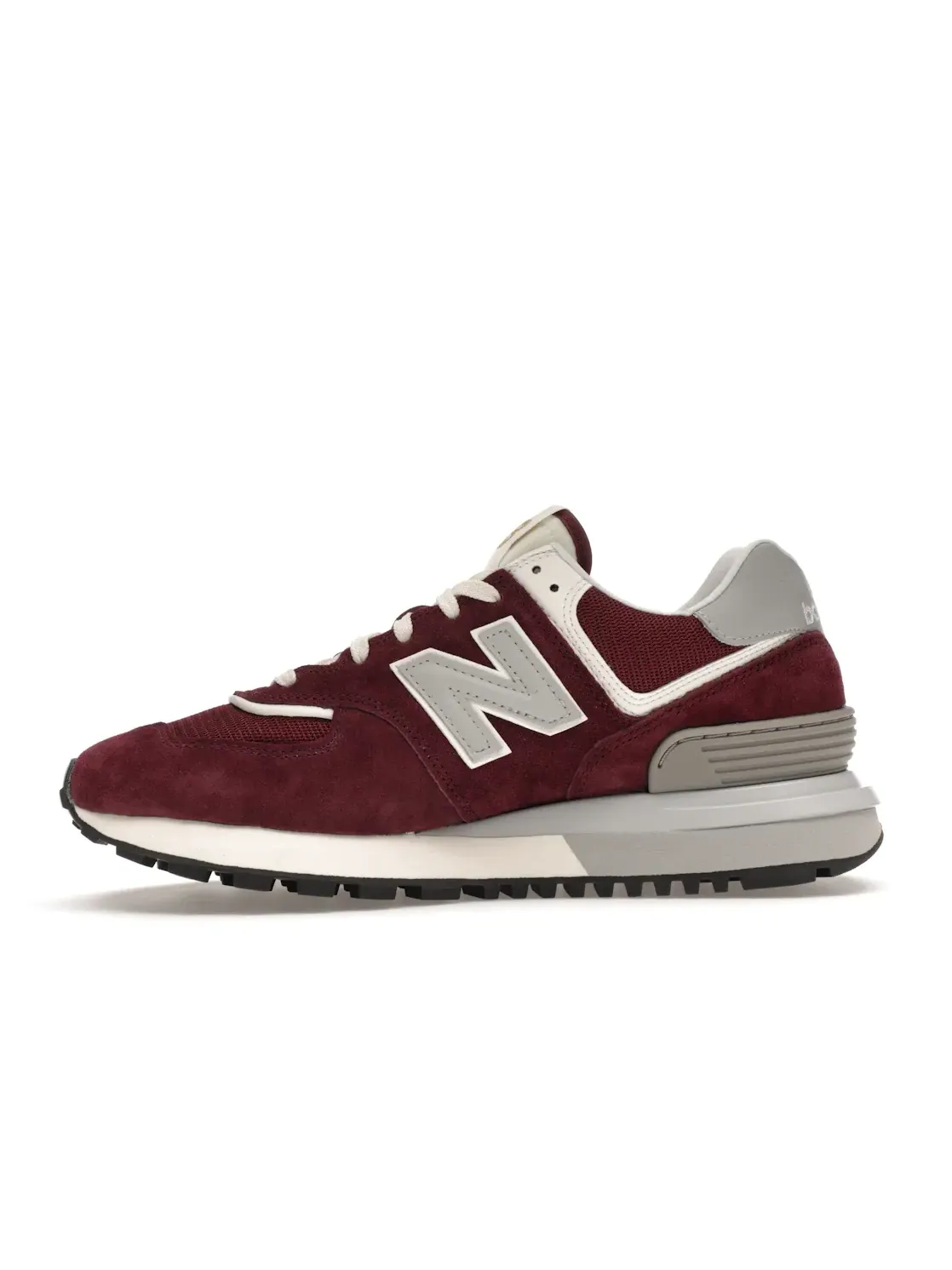 Унисекс кроссовки Lifestyle New Balance 574 — изображение 3 из 4, бордовый серебристый