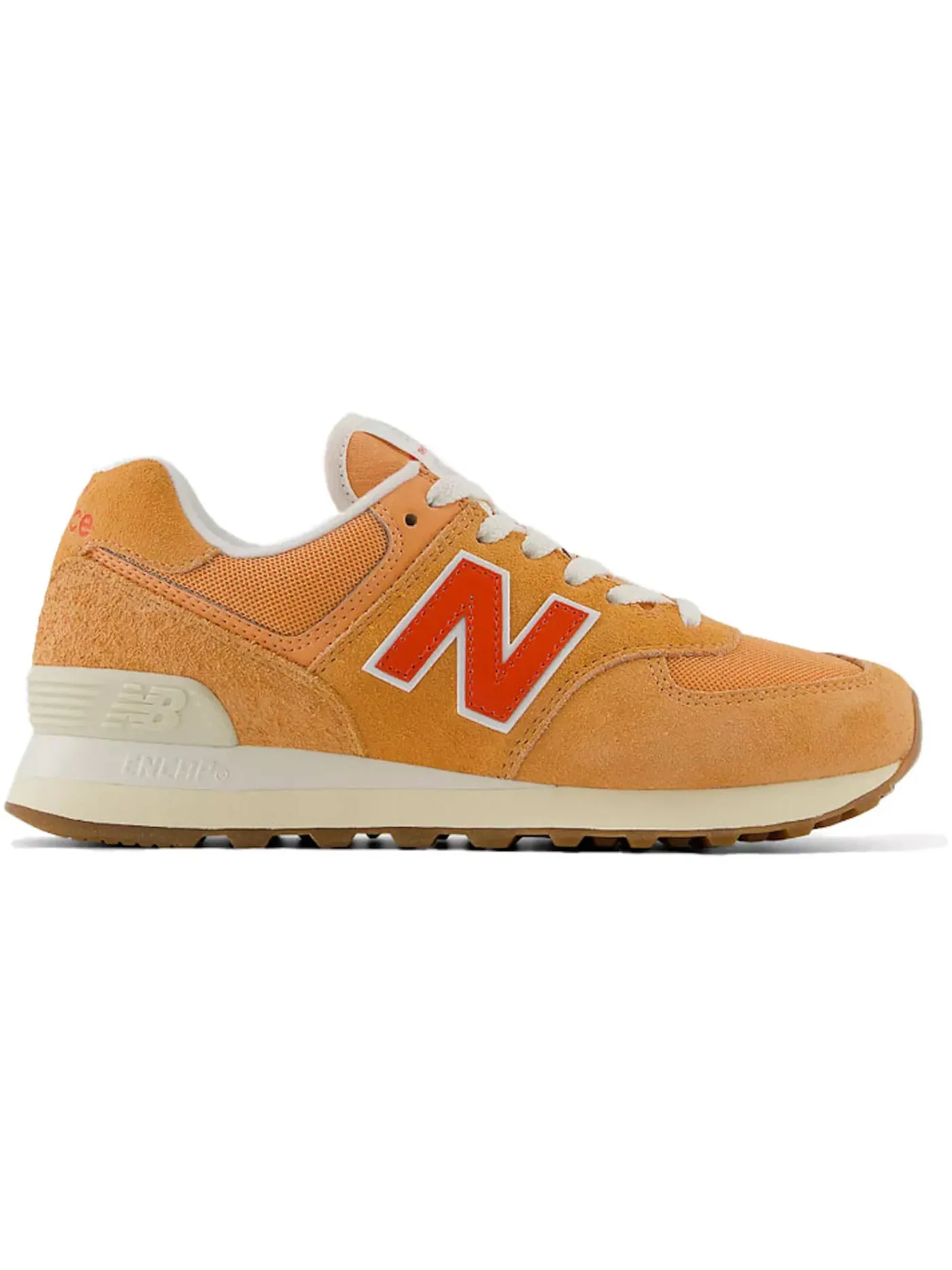 Женские кроссовки Lifestyle New Balance 574, Copper/Neo Flame/Sea Salt — изображение 1 из 1