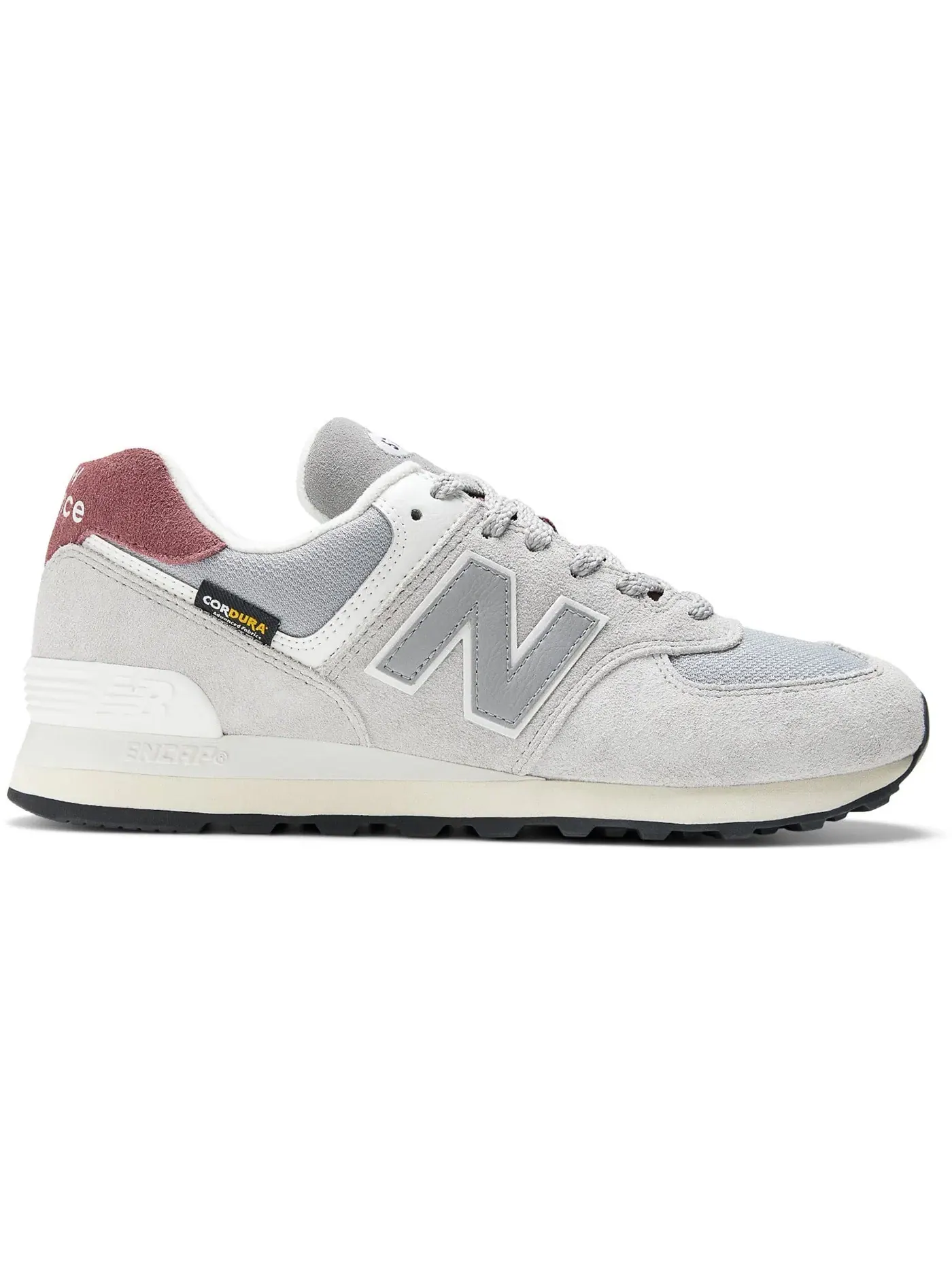 Мужские кроссовки Lifestyle New Balance 574 — изображение 1 из 1, серый/красный
