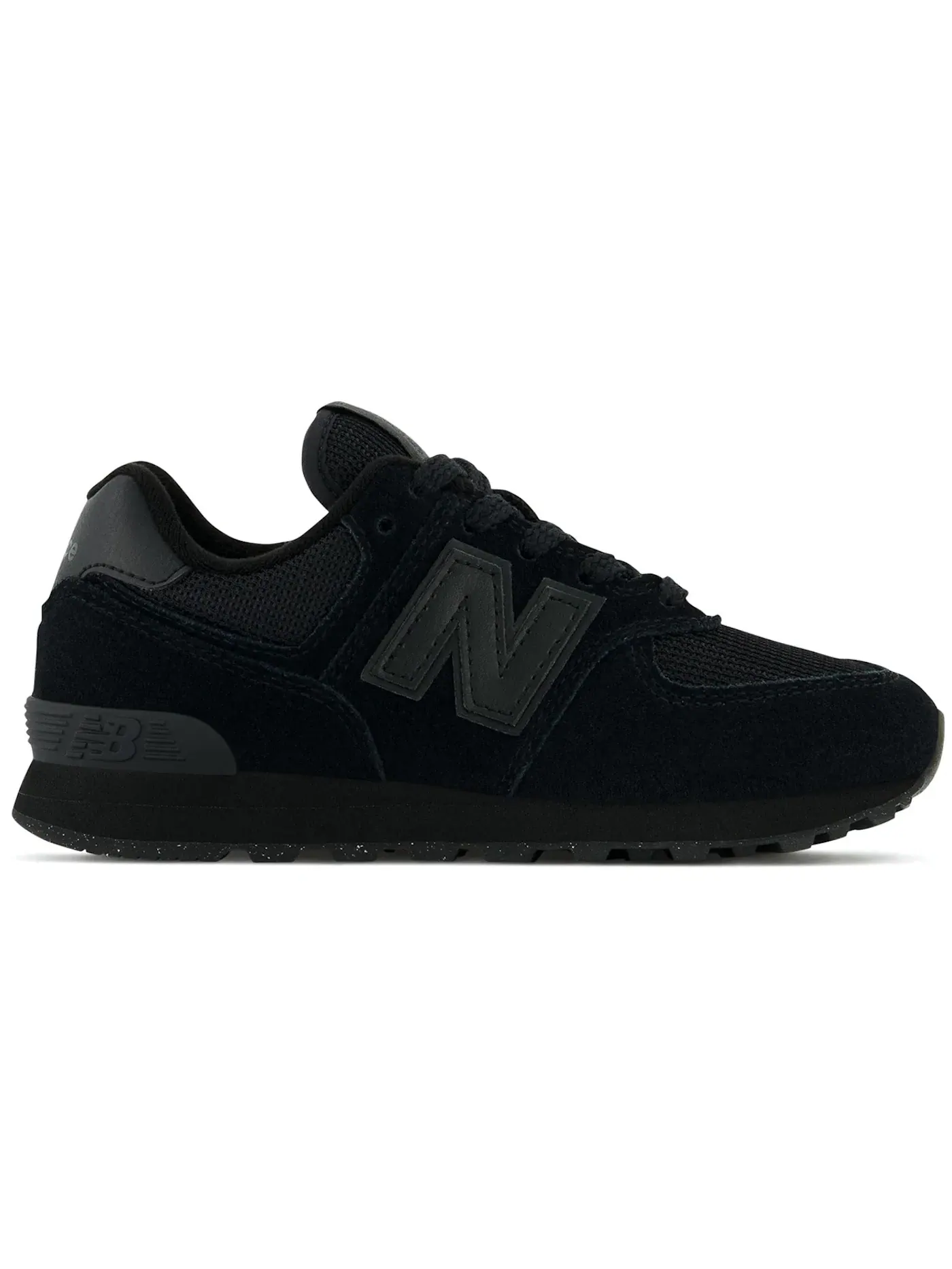 Детские кроссовки с повседневным стилем New Balance 574 Core — изображение 1 из 1, черный