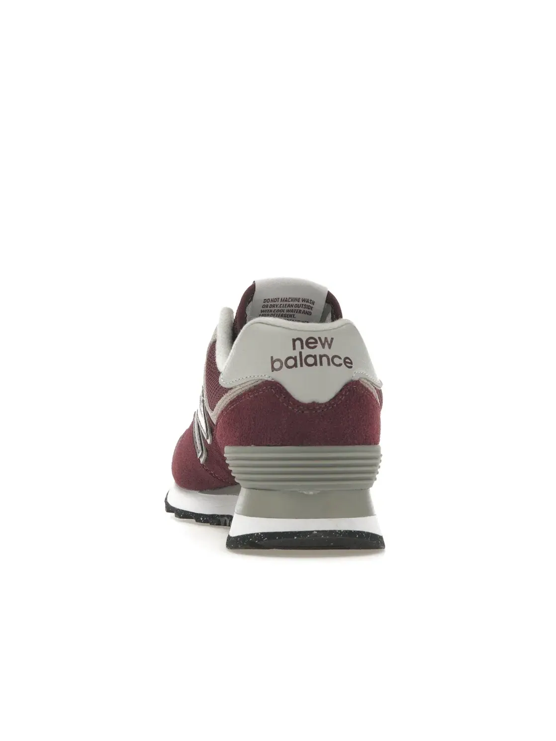 Женские кроссовки Lifestyle с замшевым верхом New Balance 574 — изображение 4 из 4, бордовый белый