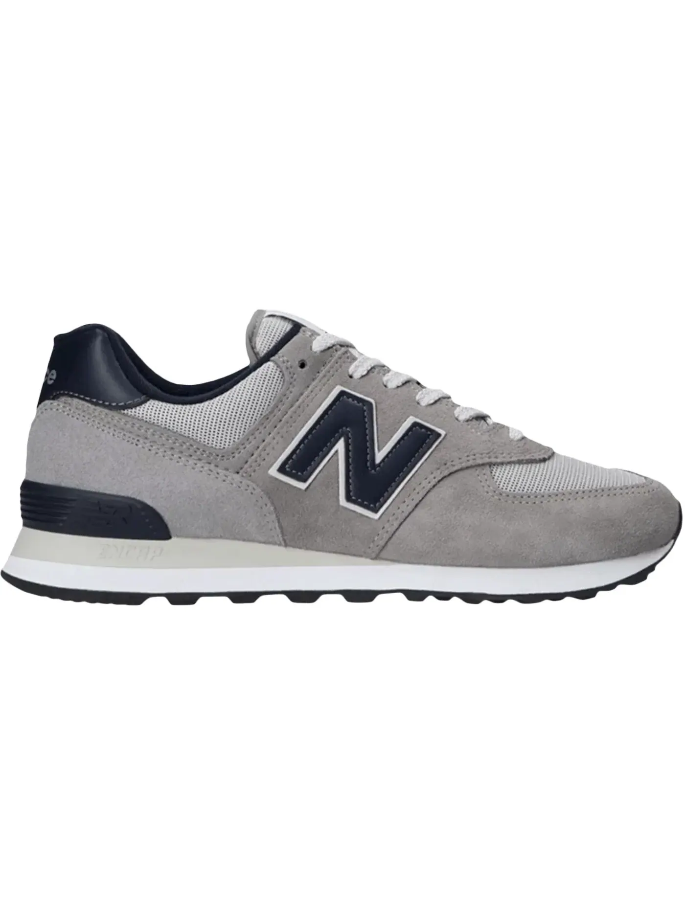 Мужские кроссовки Lifestyle New Balance 574 — изображение 1 из 1, серый темно-синий белый