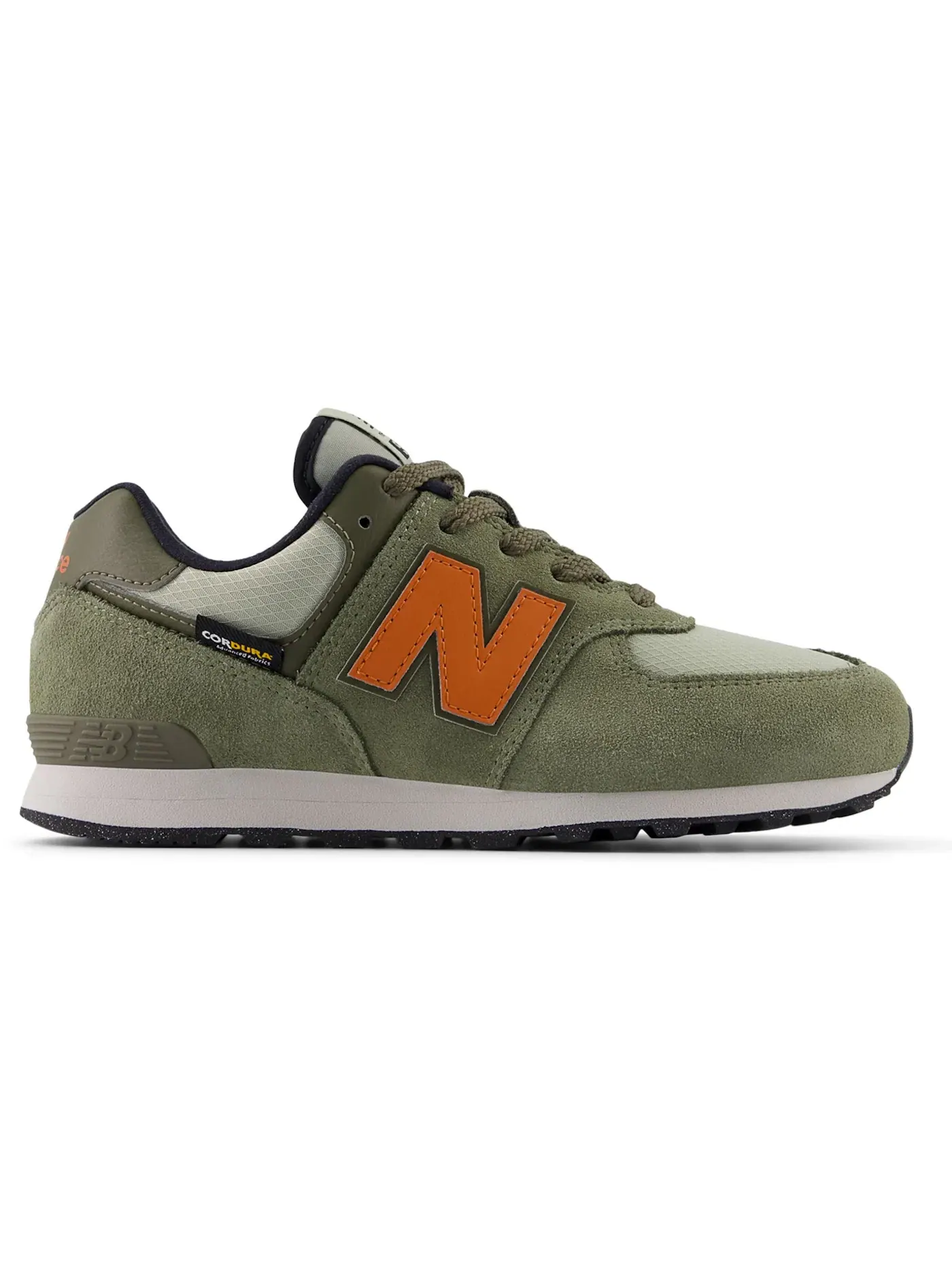 Детские кроссовки Lifestyle New Balance 574, Dark Olivine/Infield Clay — изображение 1 из 1