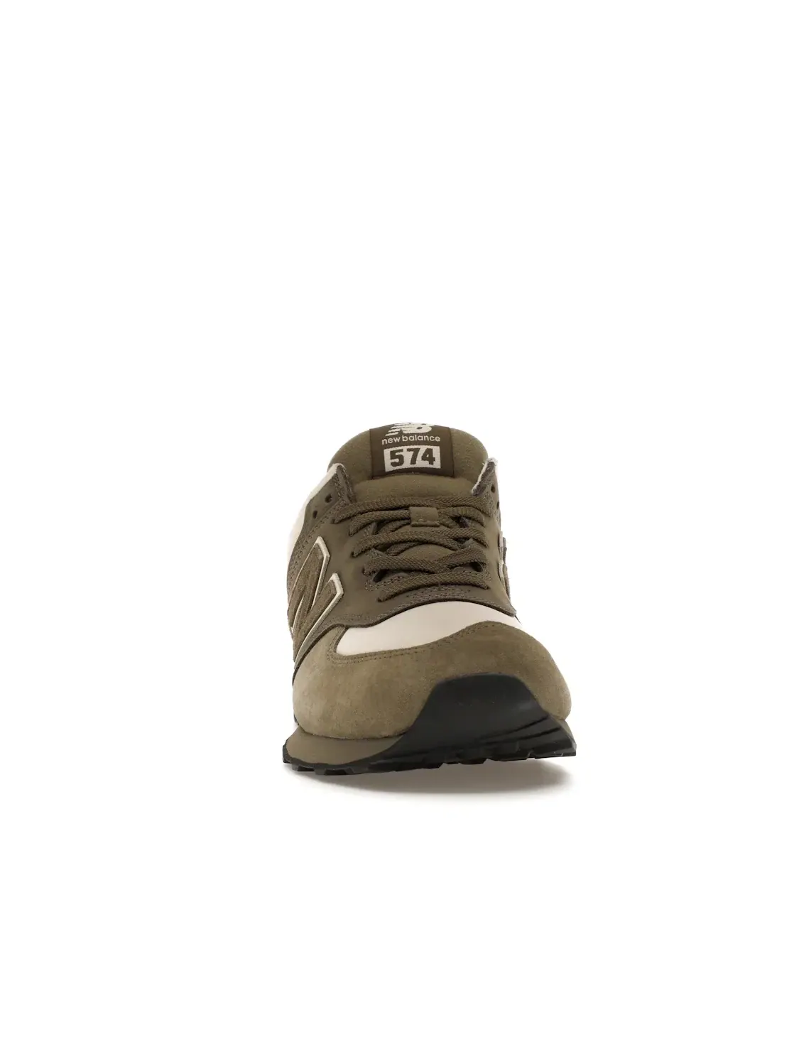 Мужские кроссовки Lifestyle New Balance 574 — изображение 2 из 4, оливковый/белый