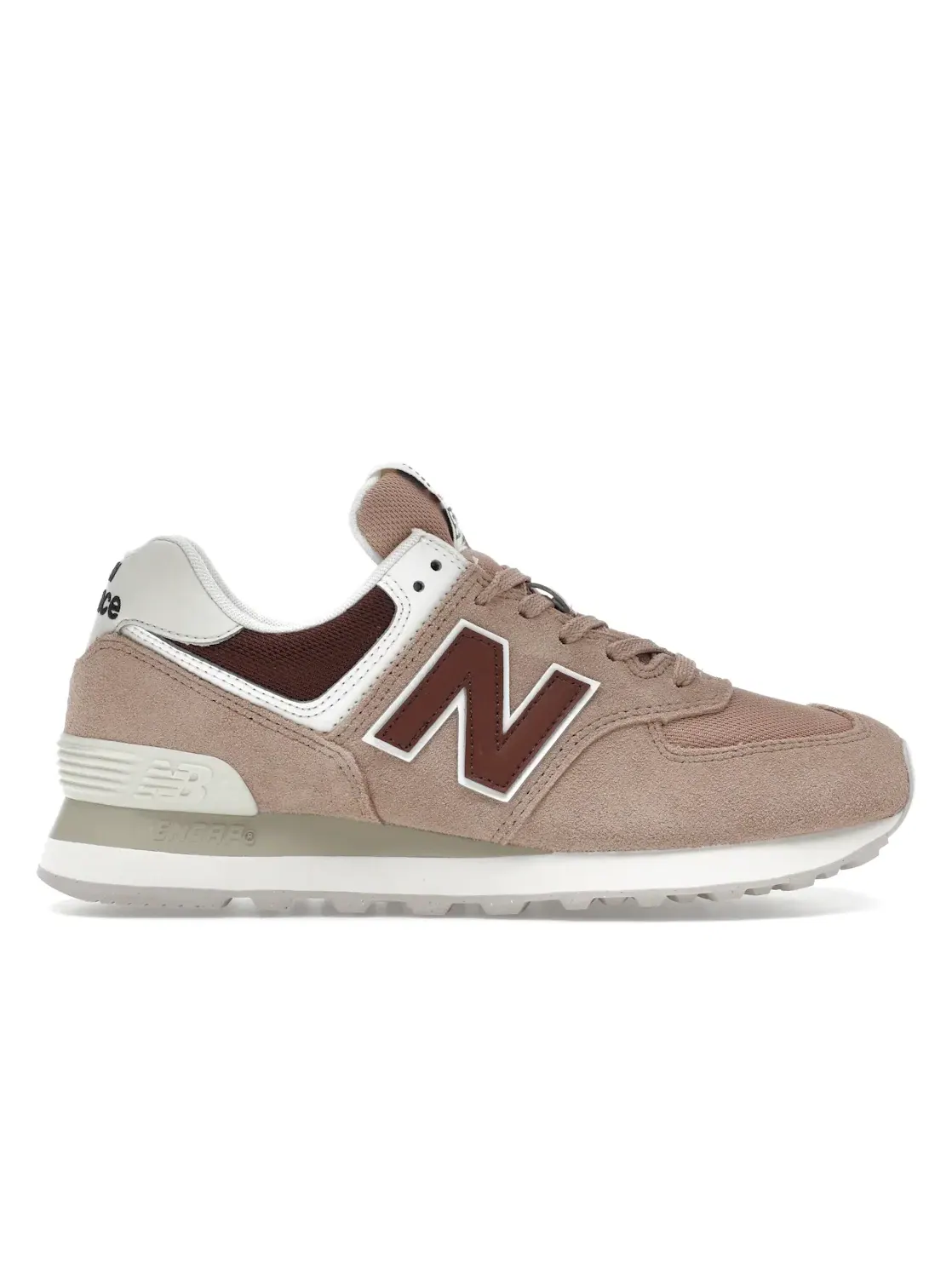 Женские кроссовки Lifestyle New Balance 574, Flat Taupe Rich Oak Turtledove — изображение 1 из 4