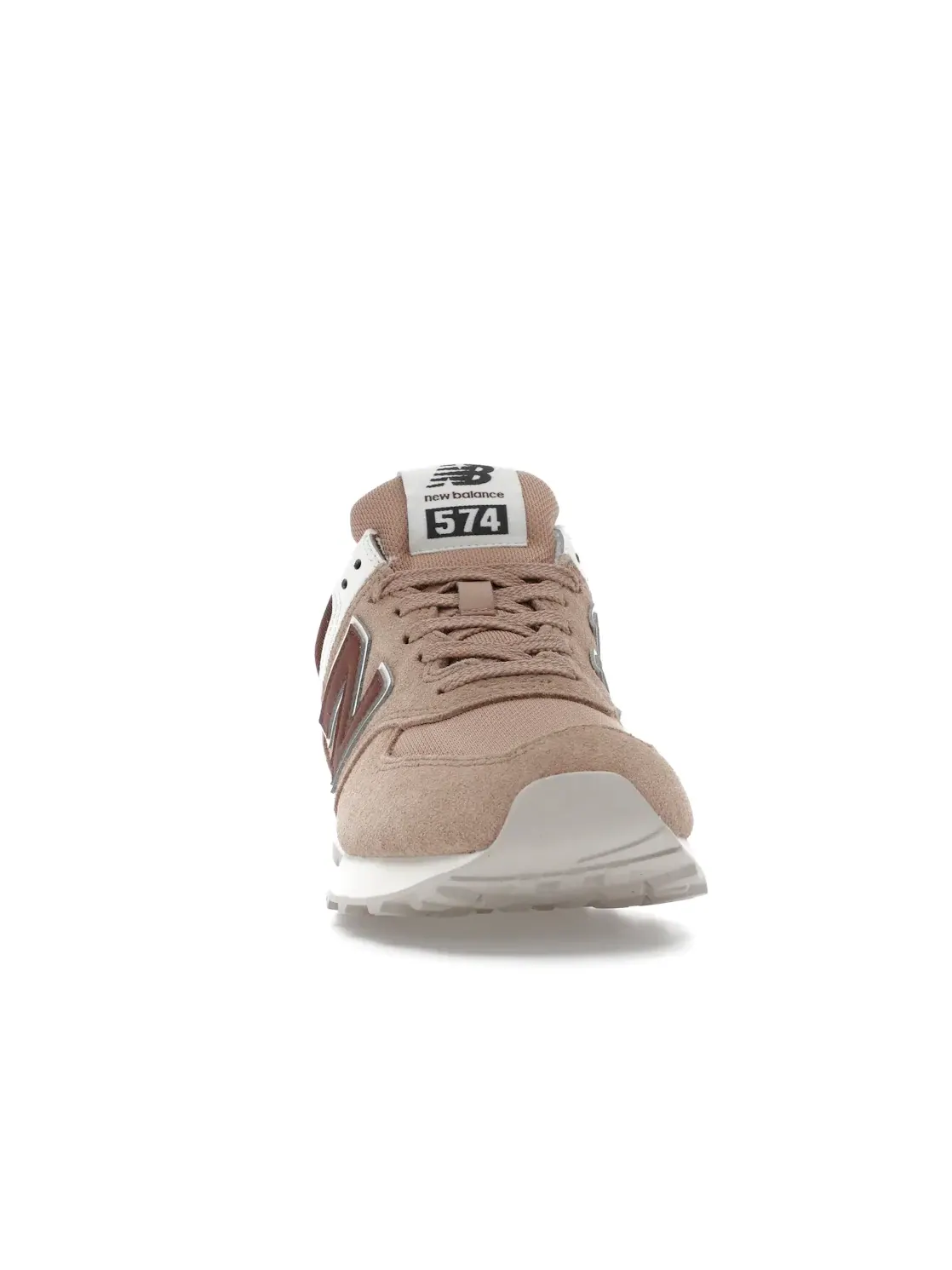 Женские кроссовки Lifestyle New Balance 574, Flat Taupe Rich Oak Turtledove — изображение 2 из 4