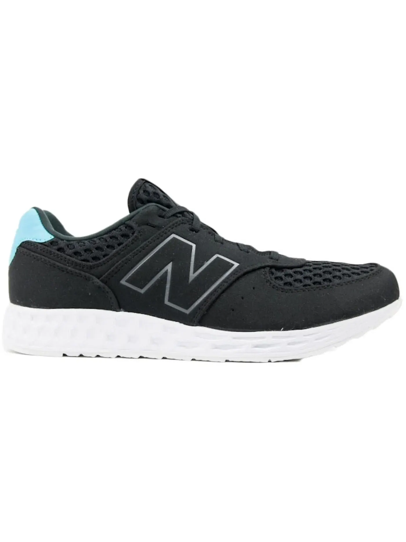 Мужские кроссовки Lifestyle New Balance 574 Fresh Foam Breathe — изображение 1 из 1, черный/синий/белый