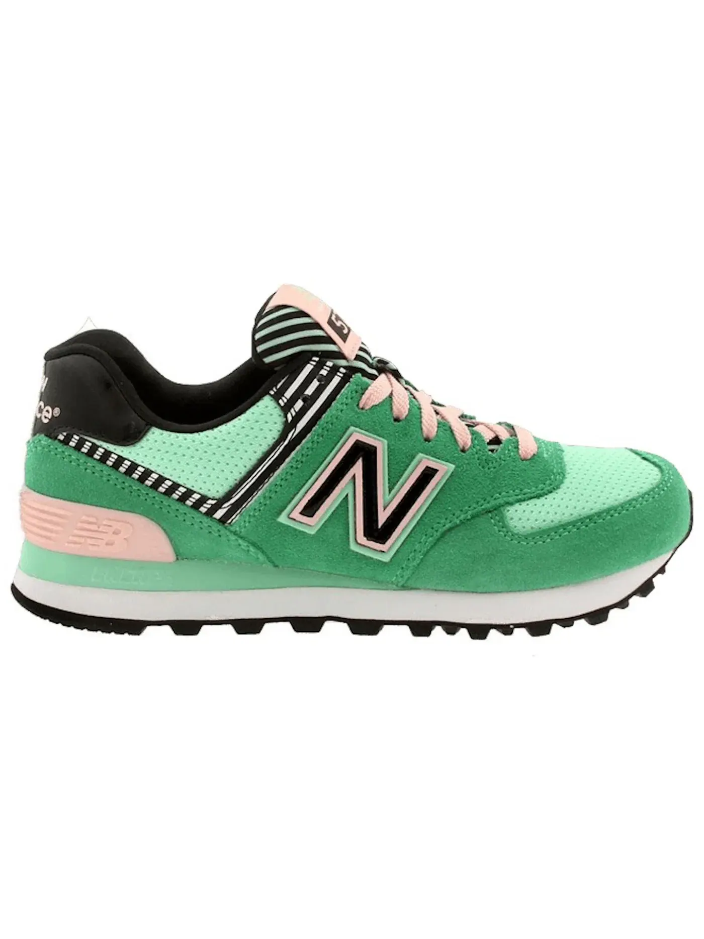 Женские кроссовки Lifestyle New Balance 574 — изображение 1 из 1, зеленый зеленый