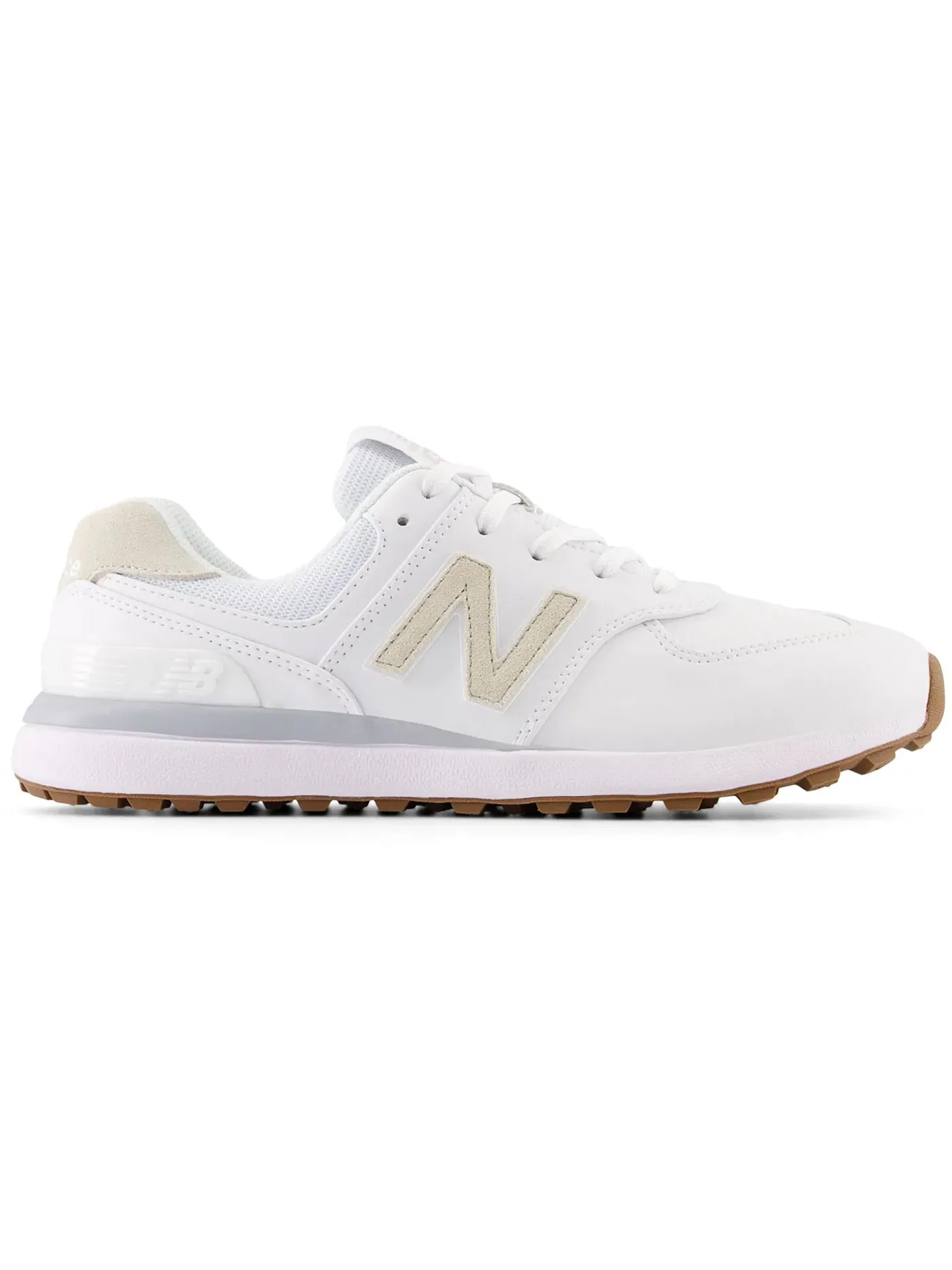Женские кроссовки Lifestyle New Balance 574 Greens v2 — изображение 1 из 1, белый