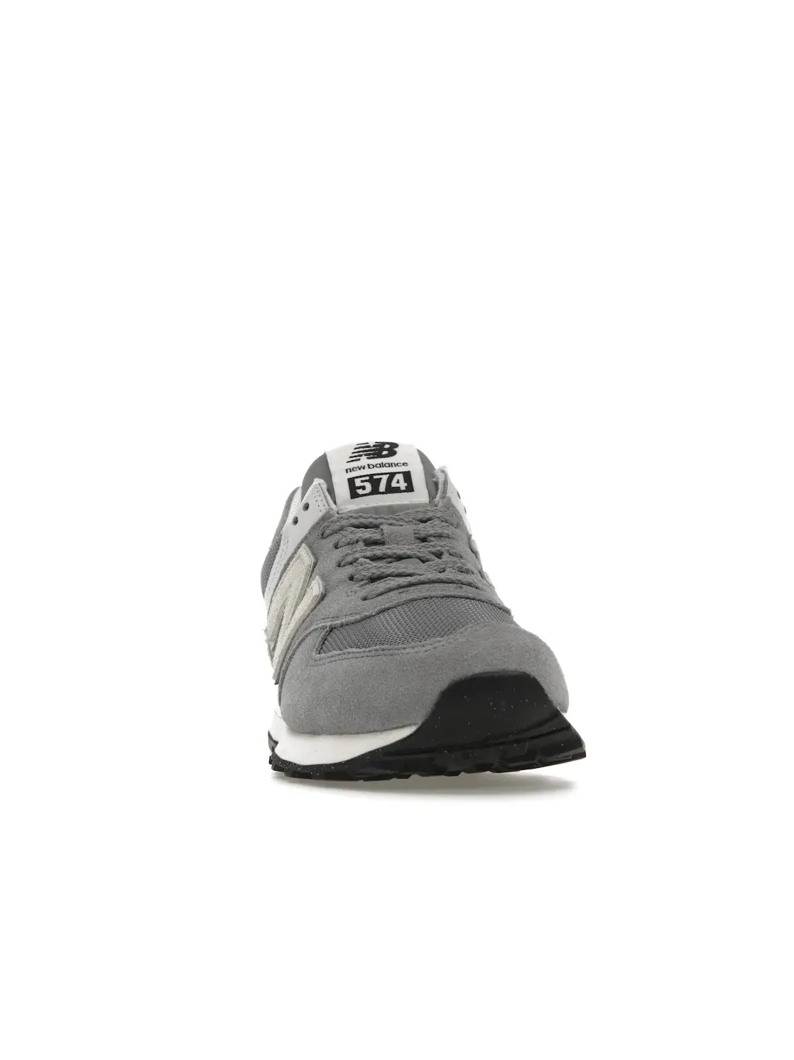 Мужские кроссовки Lifestyle с замшевым верхом New Balance 574 — изображение 2 из 4, серый белый