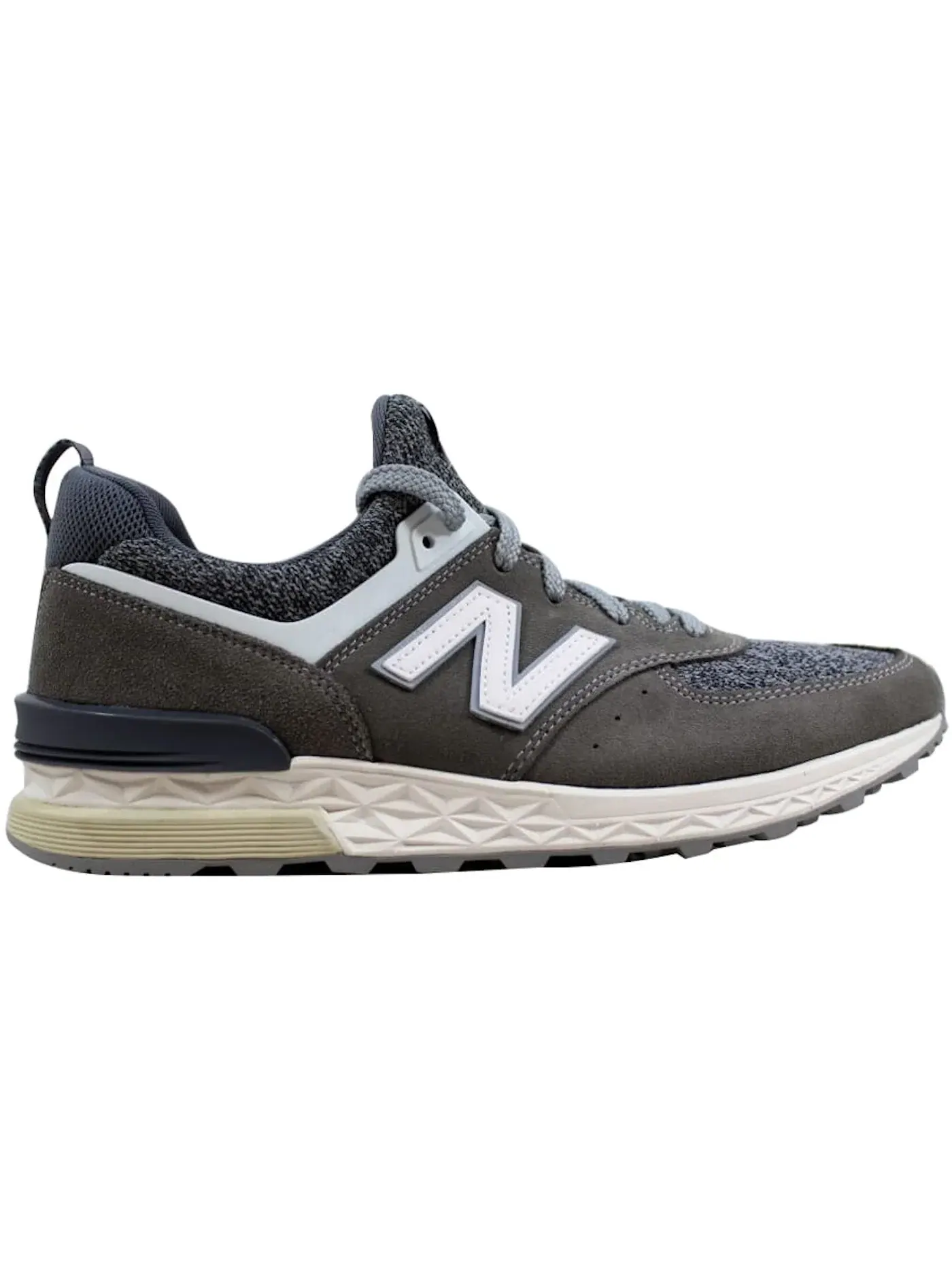 Мужские кроссовки Lifestyle New Balance 574 — изображение 1 из 1, серый белый