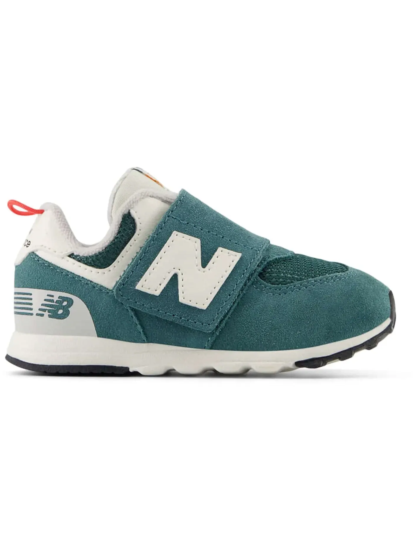 Детские кроссовки на липучках New Balance 574 — изображение 1 из 1, красный