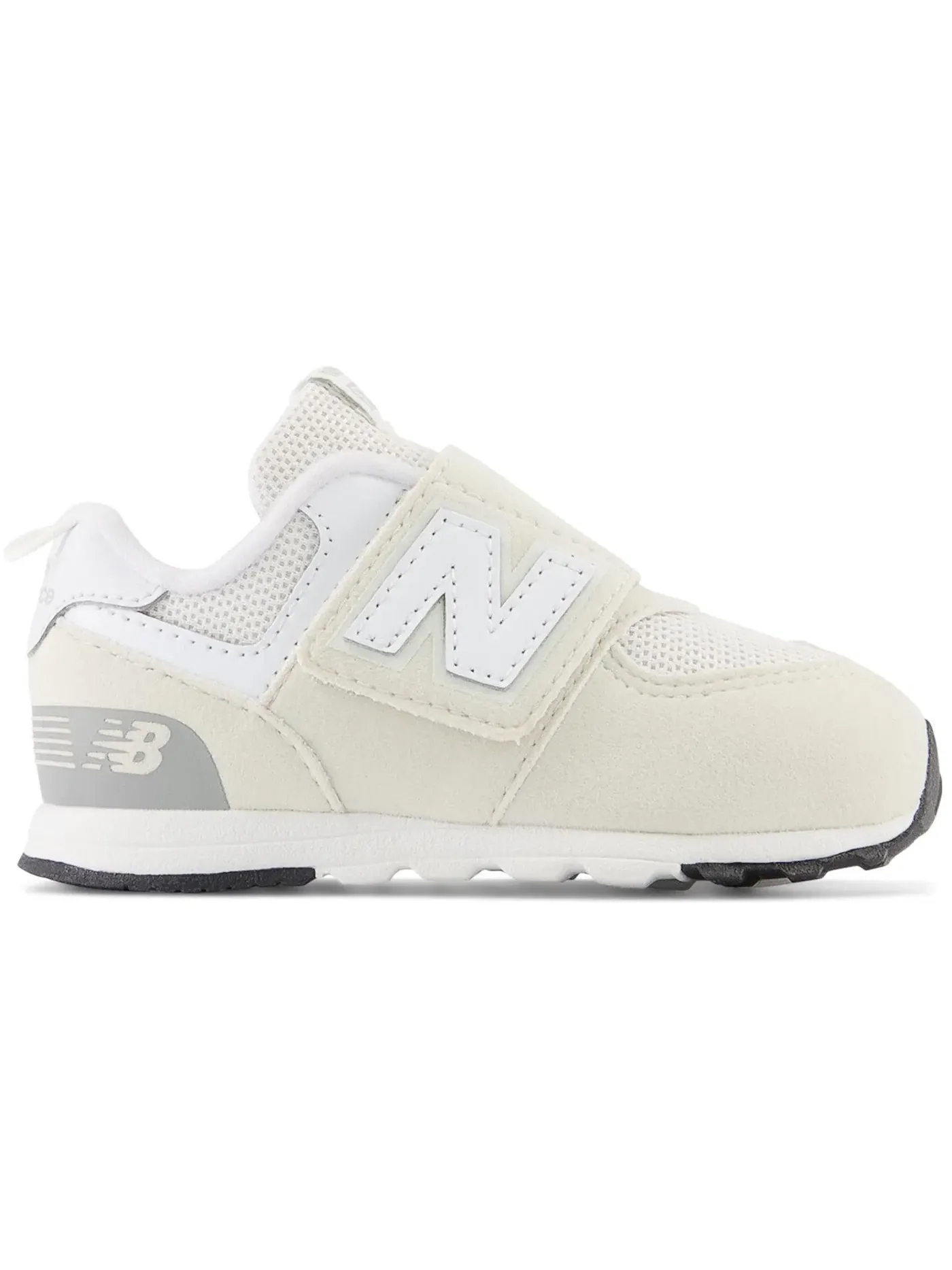 Детские кроссовки на липучке New Balance 574 — изображение 1 из 1, белый
