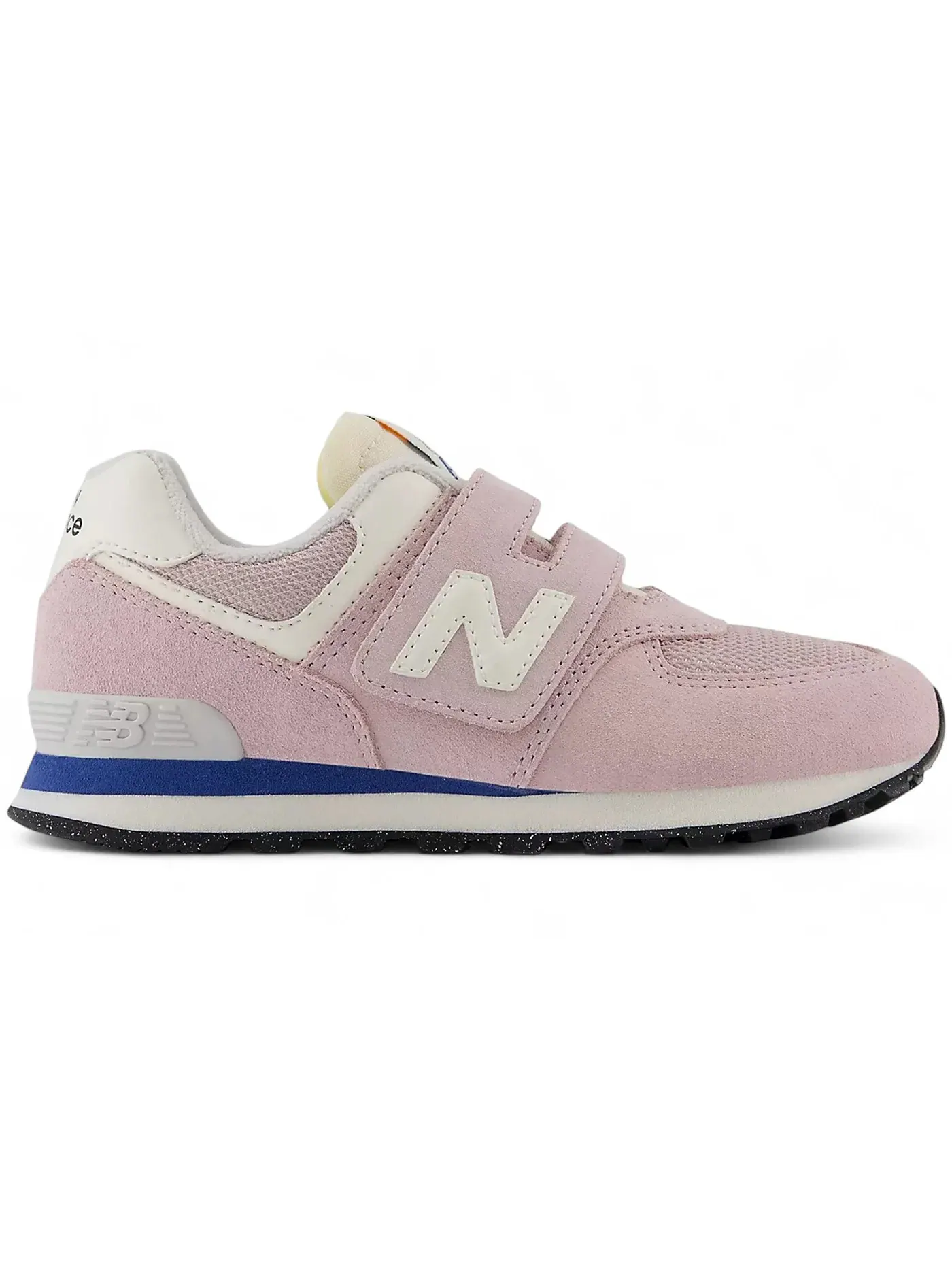 Детские кроссовки на липучке New Balance 574 — изображение 1 из 1, серый