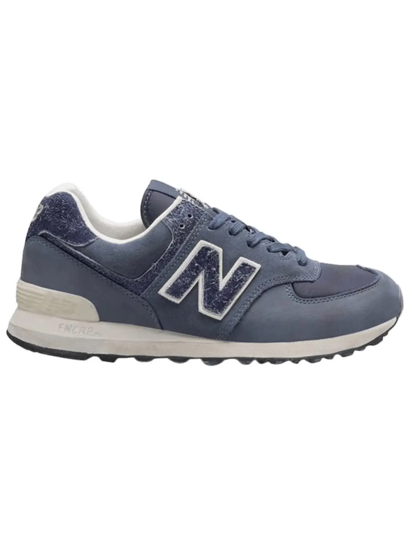 Мужские кроссовки для повседневной носки New Balance 574 — изображение 1 из 1, темно-синий