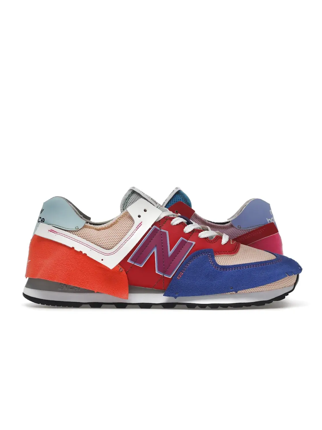 Унисекс кроссовки Lifestyle с уникальным дизайном New Balance 574 — изображение 1 из 4, мульти/мульти