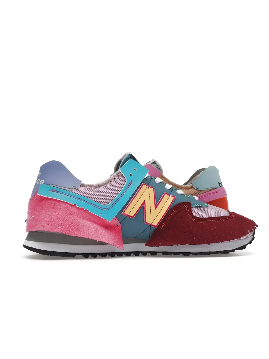 Унисекс кроссовки Lifestyle с уникальным дизайном New Balance 574 — изображение 3 из 4, мульти/мульти