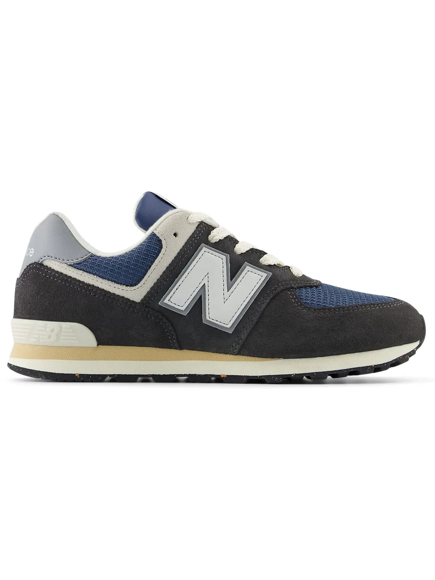 Детские кроссовки Lifestyle New Balance 574 Lace — изображение 1 из 1, черный/серый