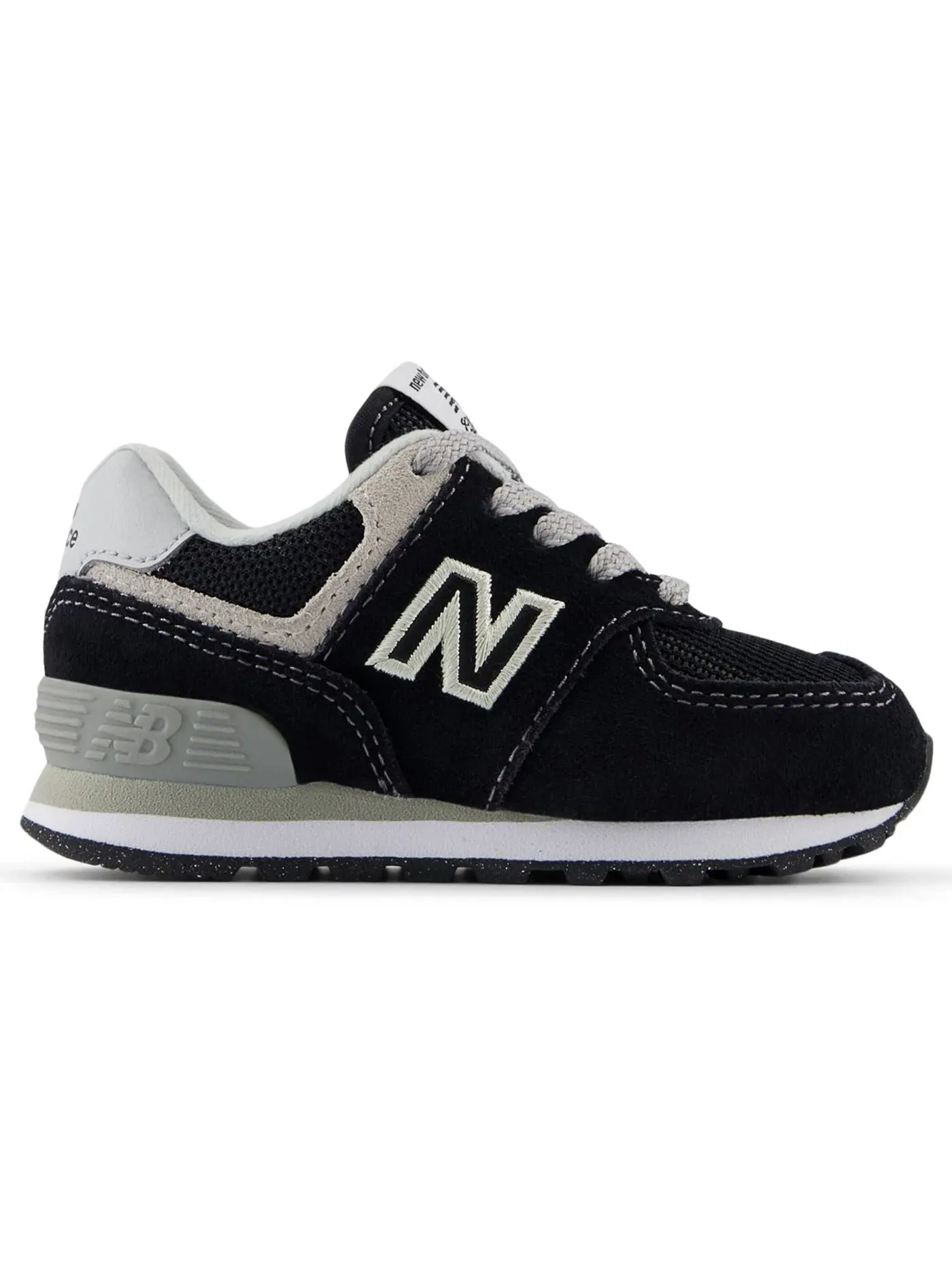 Детские кроссовки Lifestyle New Balance 574 Lace — изображение 1 из 1, черный/белый