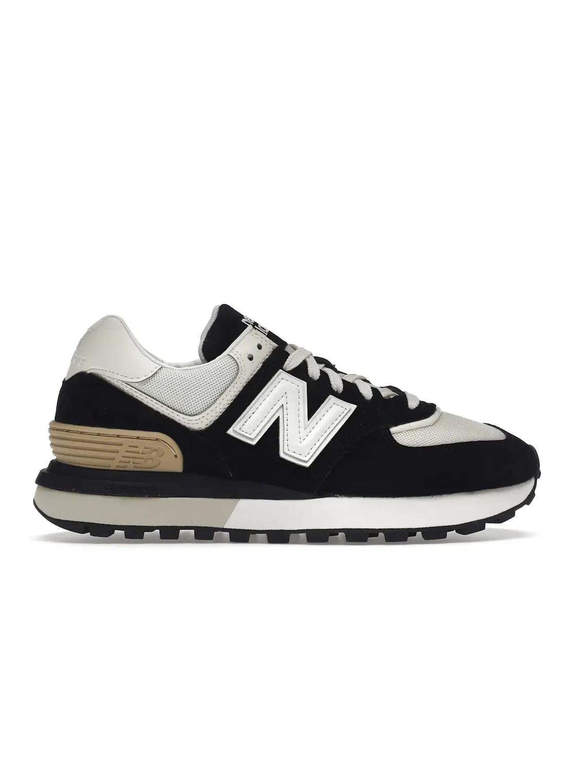 Детские кроссовки на шнуровке New Balance 574 Legacy — изображение 1 из 4, черный
