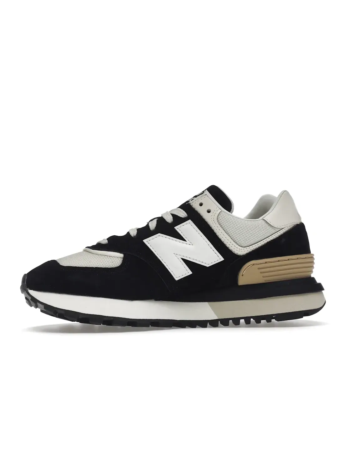 Детские кроссовки на шнуровке New Balance 574 Legacy — изображение 3 из 4, черный