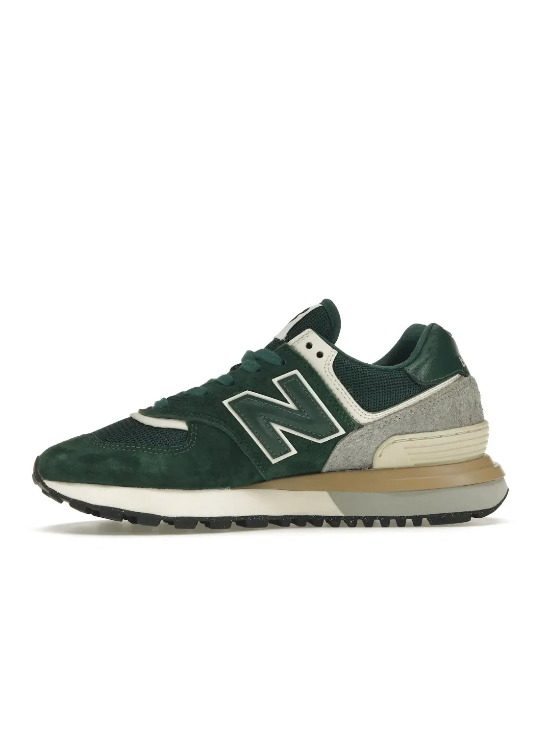 Мужские кроссовки Lifestyle New Balance 574 Legacy — изображение 3 из 4, зеленый/белый
